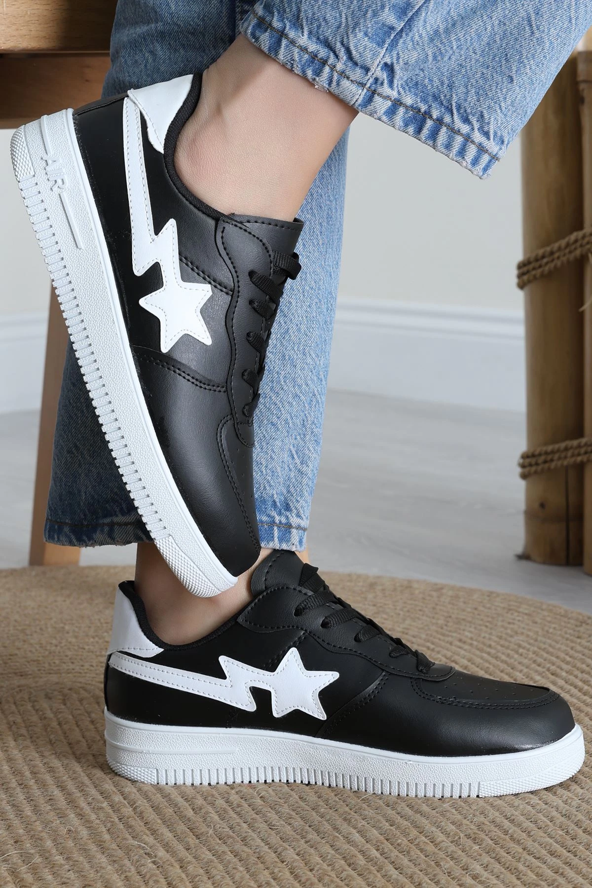 Günlük Ayakkabı Siyahbeyaz - 12149.264.