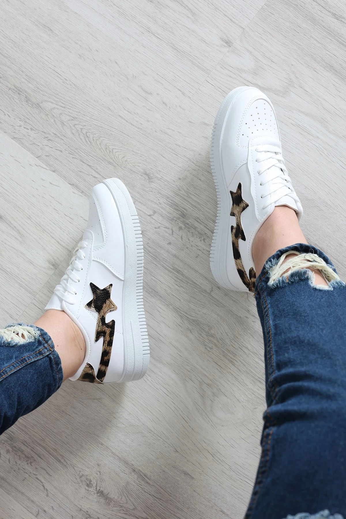 Günlük Ayakkabı Beyazleopar - 12149.264.