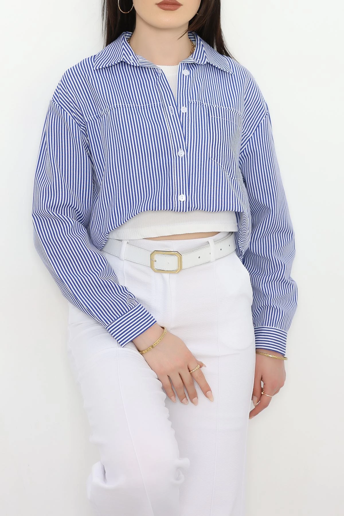 Atletli Çizgili Gömlek Saksçizgili - 1696.179.