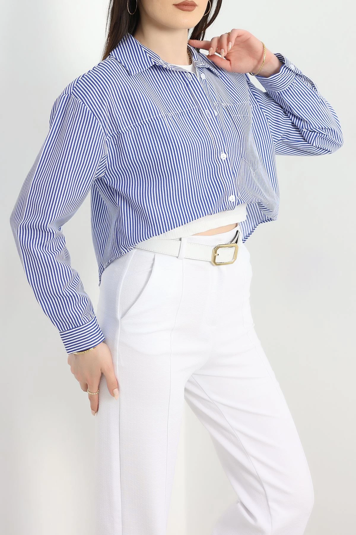 Atletli Çizgili Gömlek Saksçizgili - 1696.179.