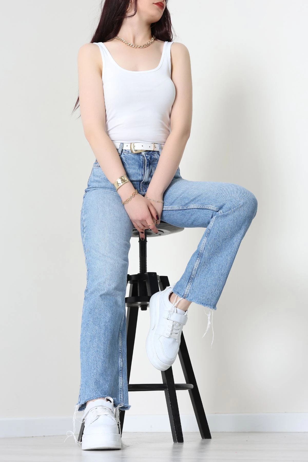 Kalın Askılı Atlet Beyaz - 19057.200.