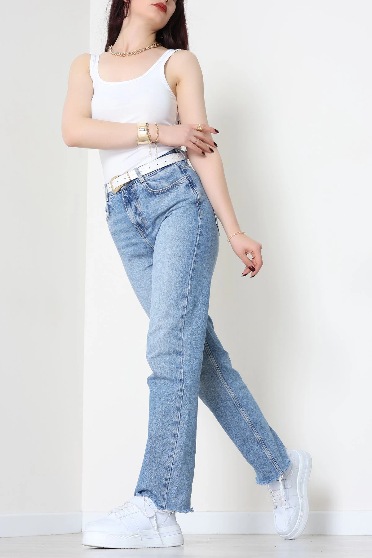 Kalın Askılı Atlet Beyaz - 19057.200.