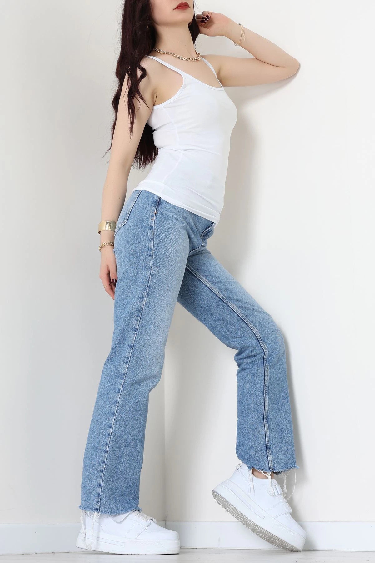 Kalın Askılı Atlet Beyaz - 19057.200.