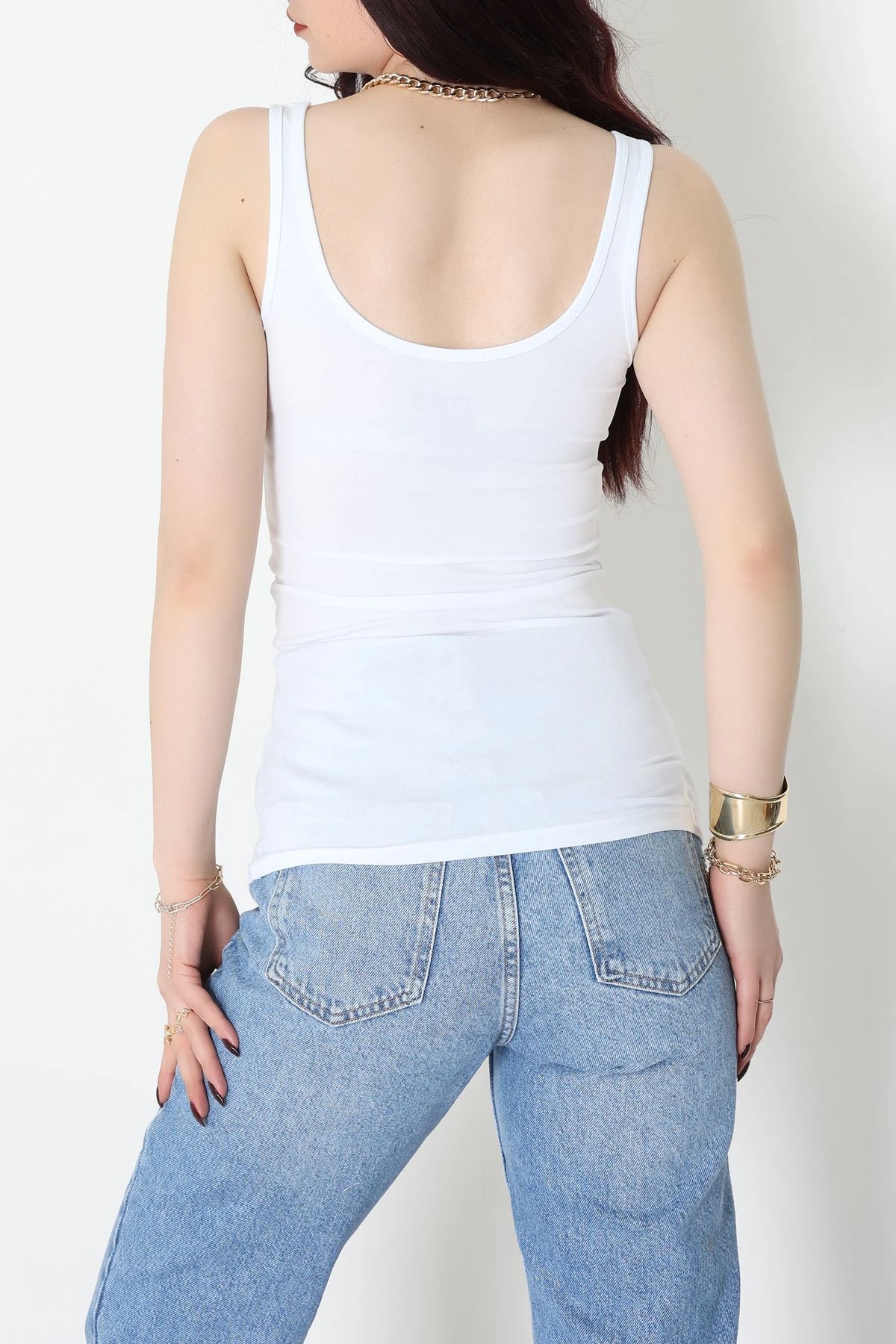 Kalın Askılı Atlet Beyaz - 19057.200.