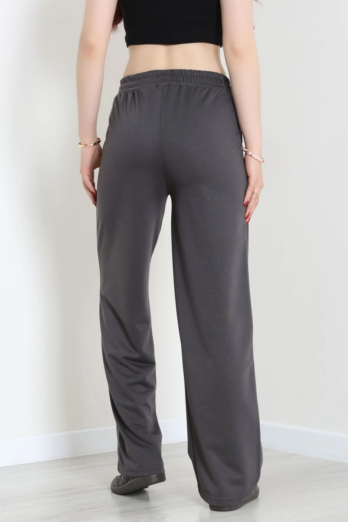 2 İplik Penye Eşofman Altı Antrasit - 20281.1878.