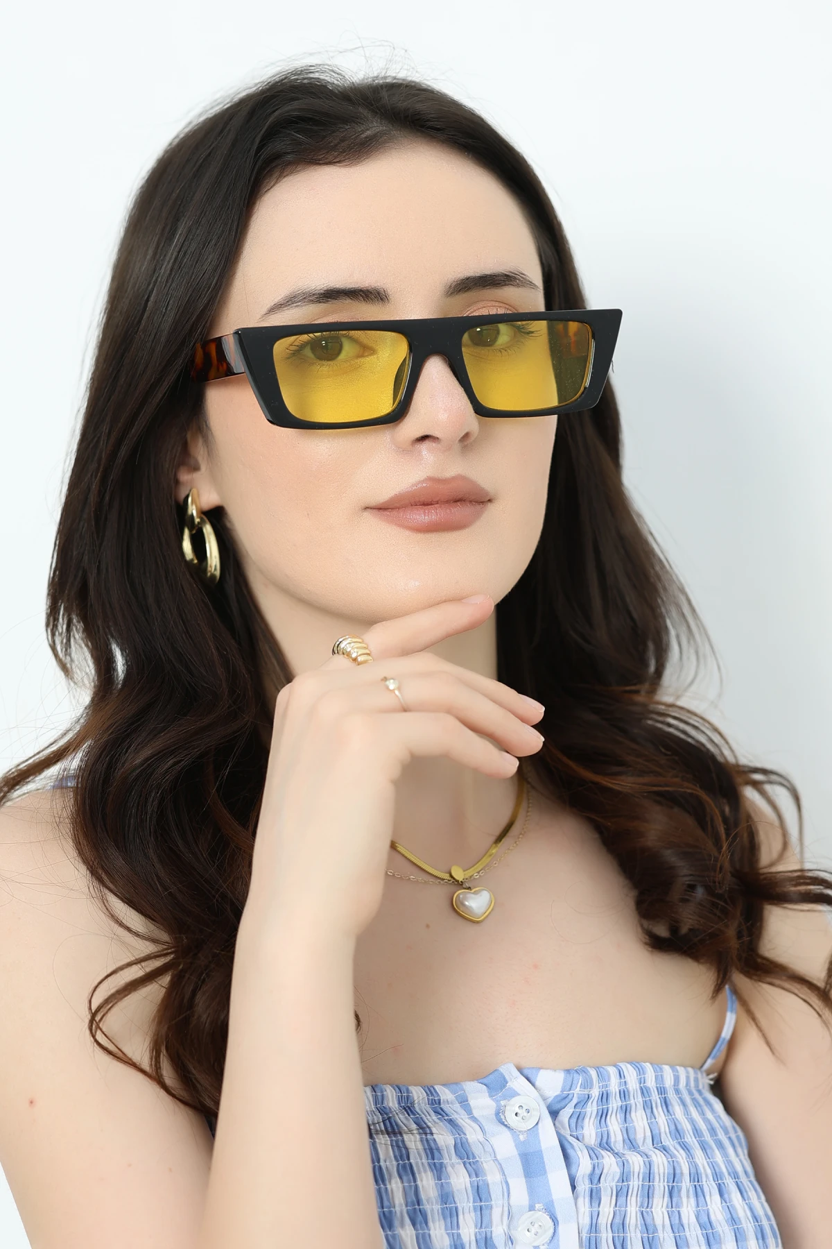 Aksesuar Gözlük Sarı - 30409.1724.