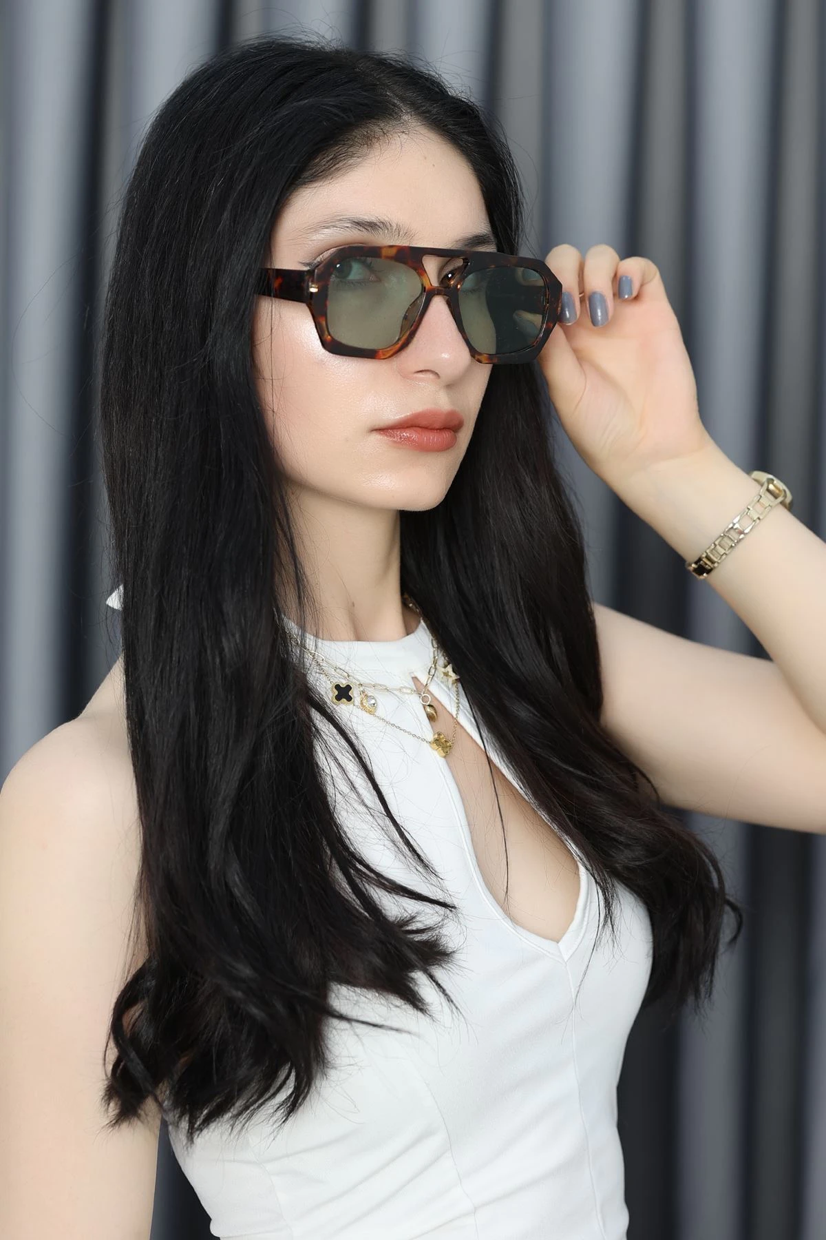 Kutulu Güneş Gözlüğü Leoyeşil - 30977.1724.