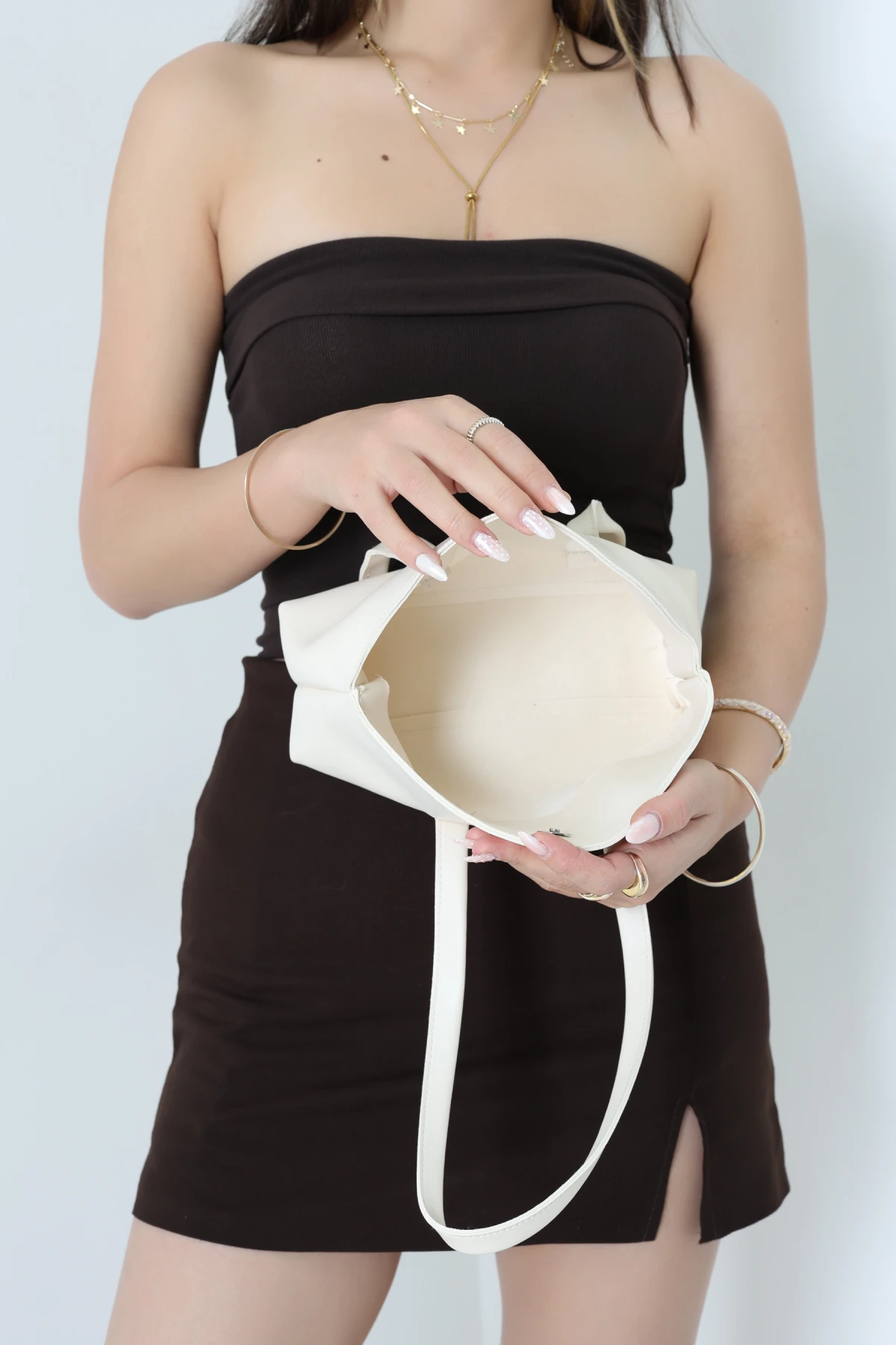 Kol Çantası Krem - 31217.2063.