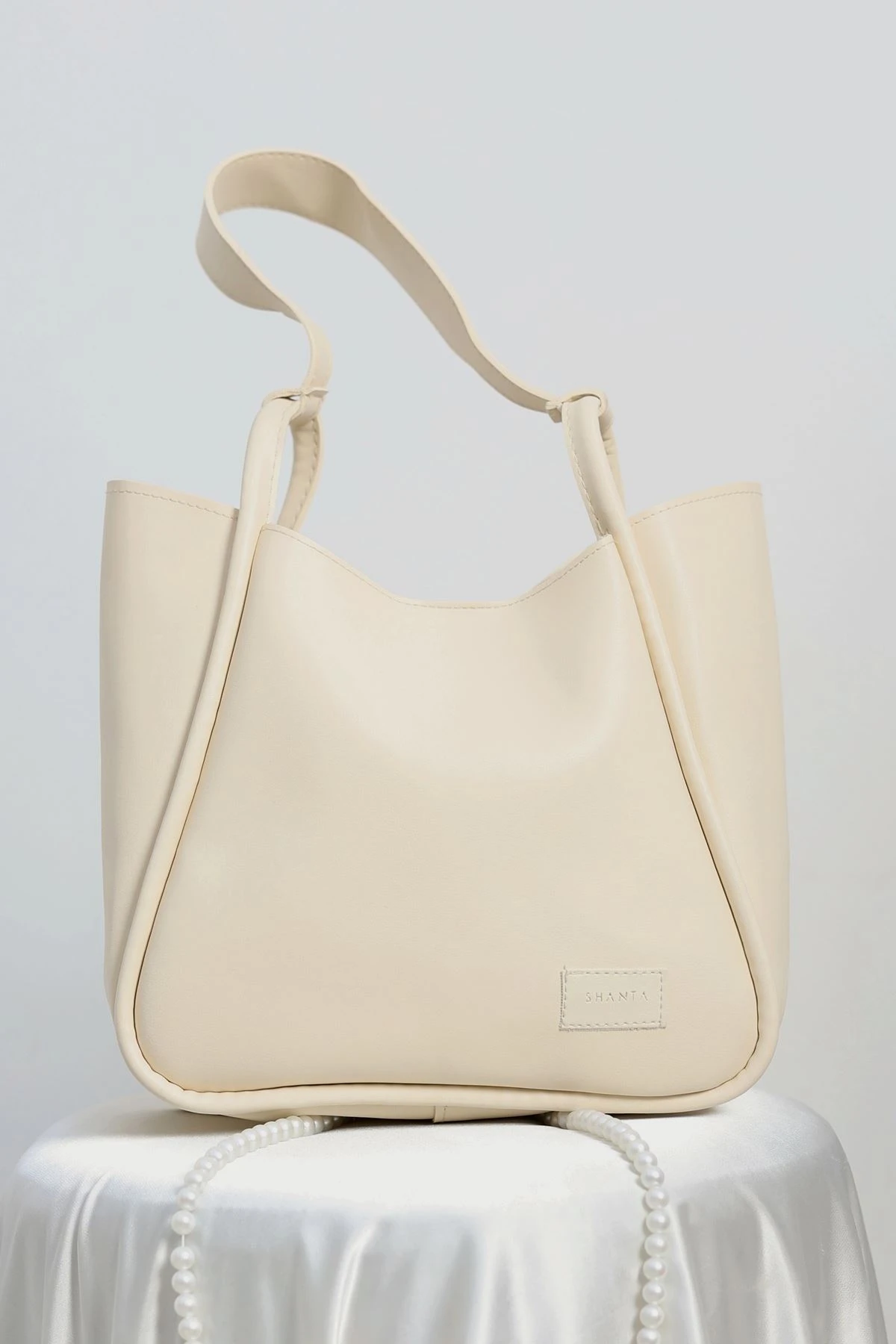 Kol Çantası Krem - 31225.2063.