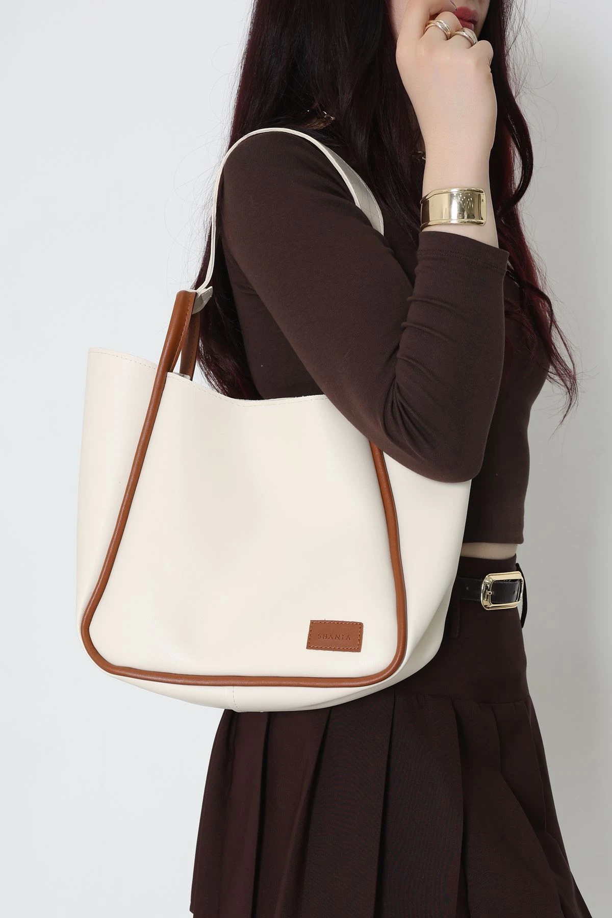 Kol Çantası Kremkahve - 31225.2063.