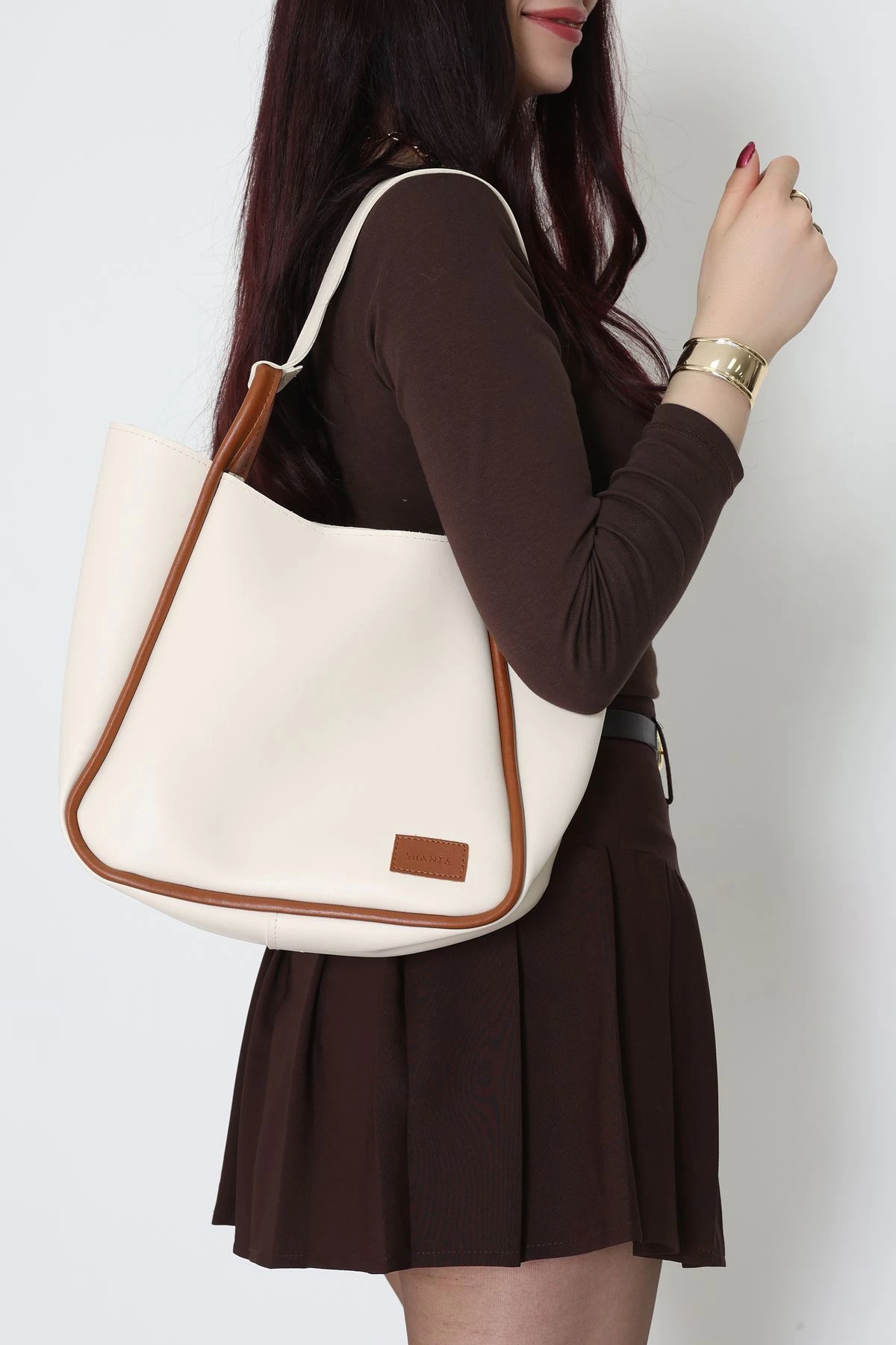 Kol Çantası Kremkahve - 31225.2063.