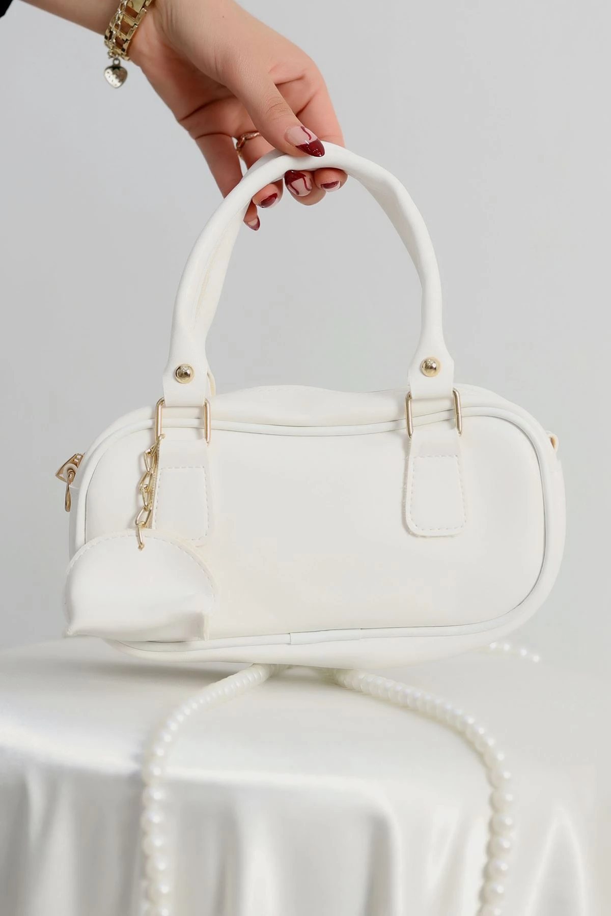 Askılı Çanta Beyaz - 31259.2063.