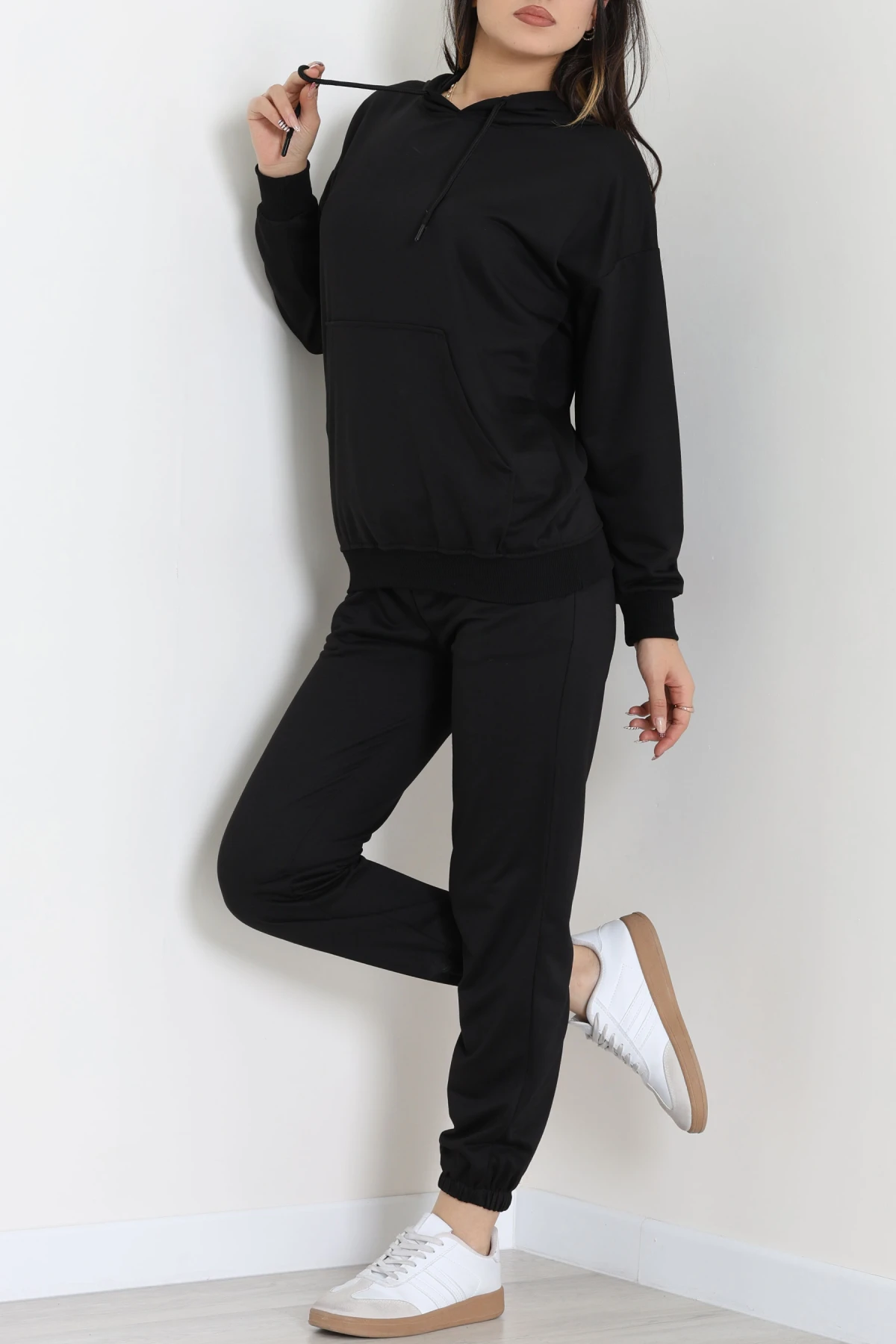 2 İplik Eşofman Takımı Siyah - 31308.1878.