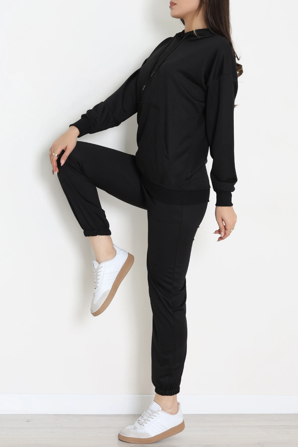 2 İplik Eşofman Takımı Siyah - 31308.1878.