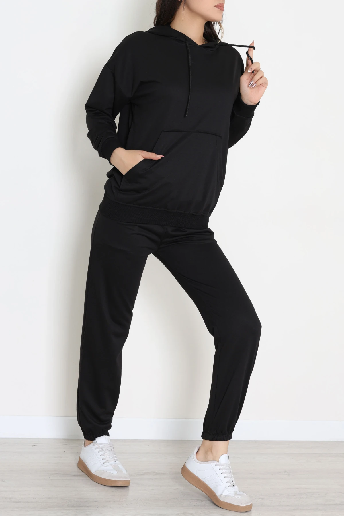 2 İplik Eşofman Takımı Siyah - 31308.1878.