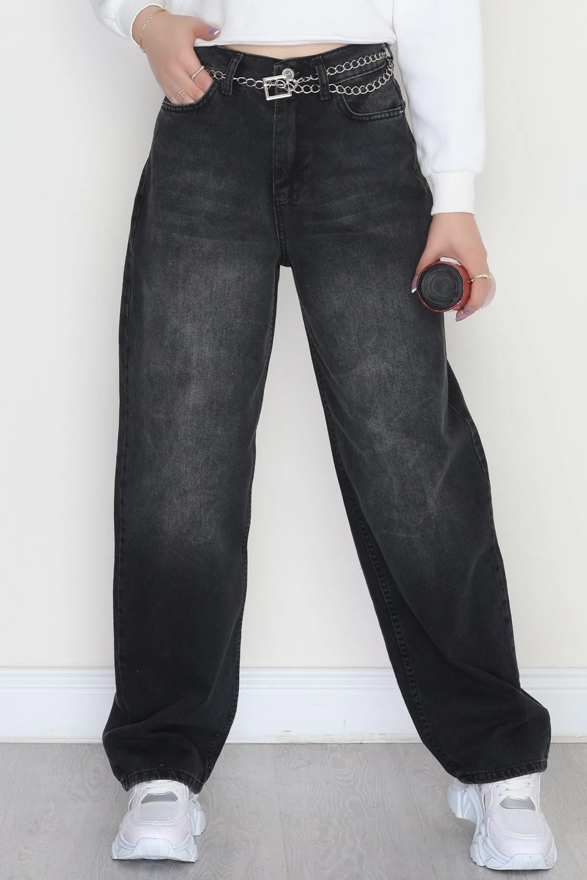 Baggy Kot Pantolon Koyufüme - 31536.2088.