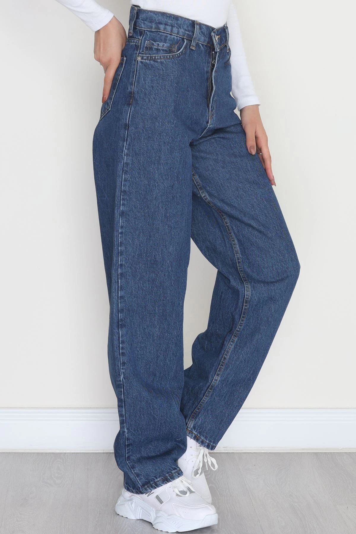 Baggy Kot Pantolon Mavi1 - 31536.2088.