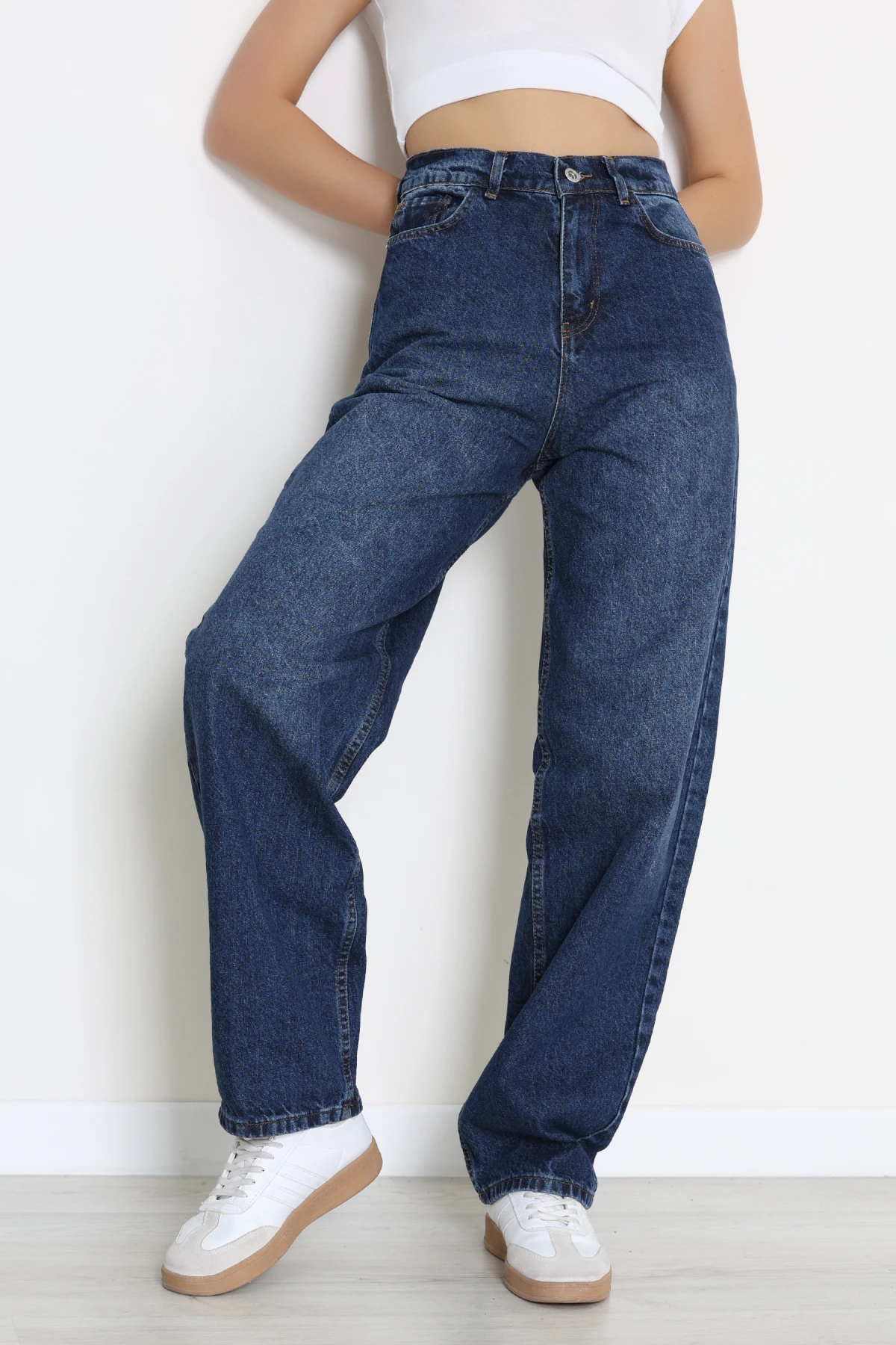 Baggy Kot Pantolon Mavi - 31536.2088.