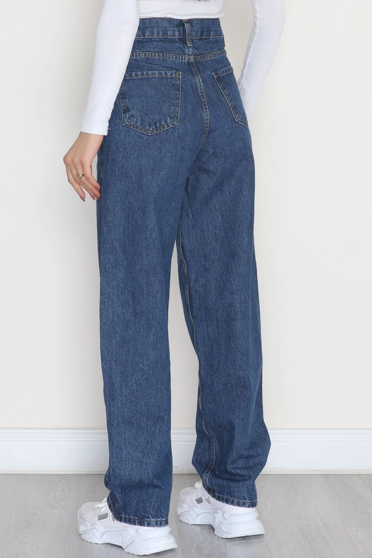 Baggy Kot Pantolon Mavi1 - 31536.2088.