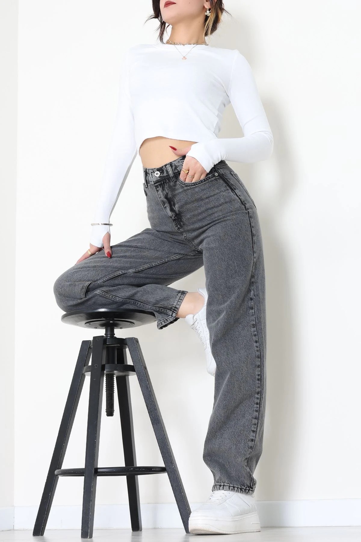 Baggy Kot Pantolon Füme2 - 31536.2088.