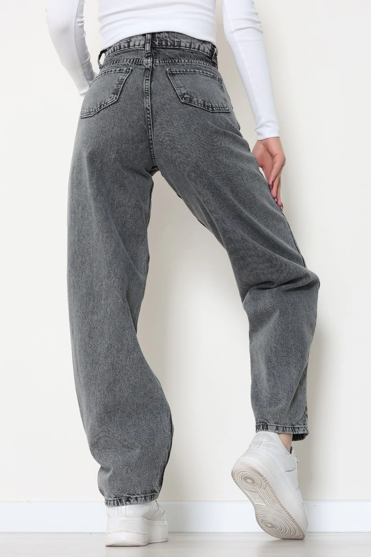 Baggy Kot Pantolon Gray - 31536.2088.