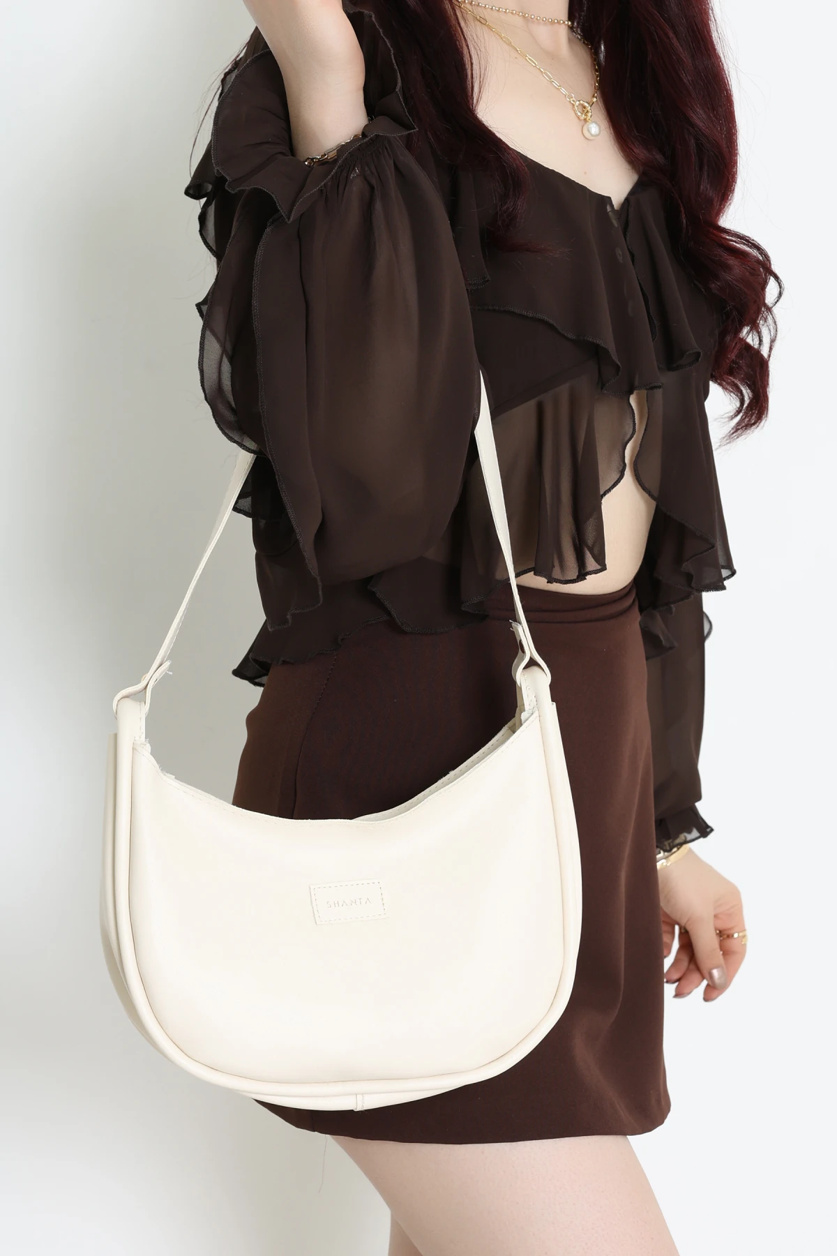 Kol Çantası Krem - 31906.2063.