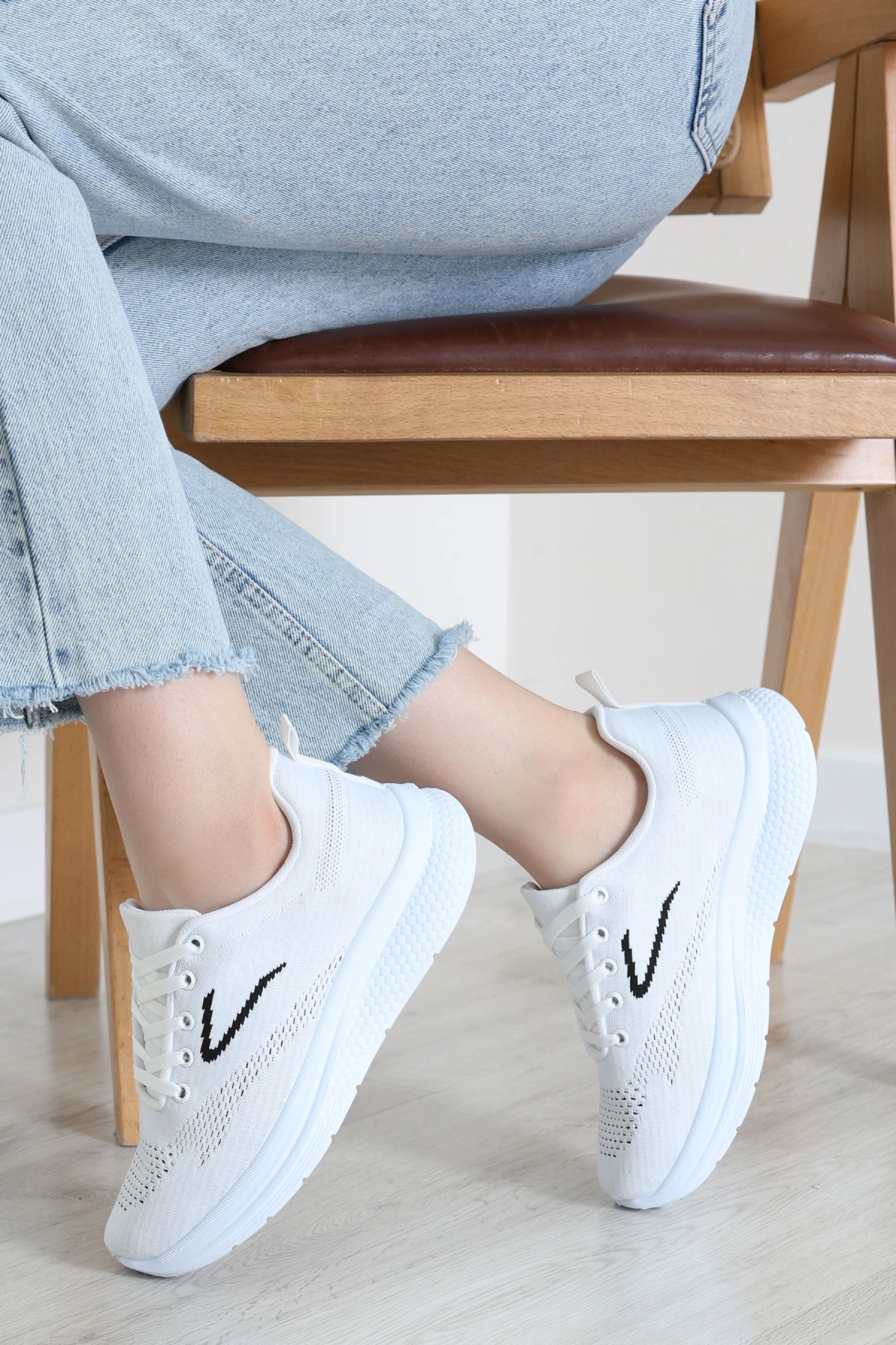 Günlük Spor Ayakkabı Beyazsiyah - 32486.2082.