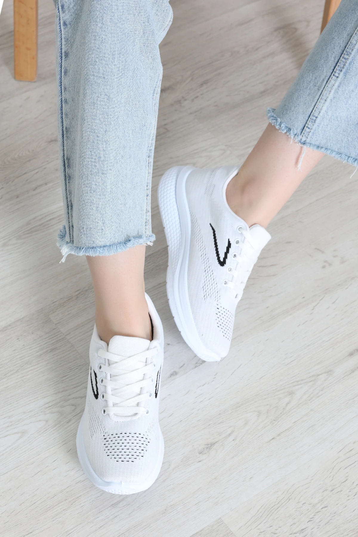 Günlük Spor Ayakkabı Beyazsiyah - 32486.2082.
