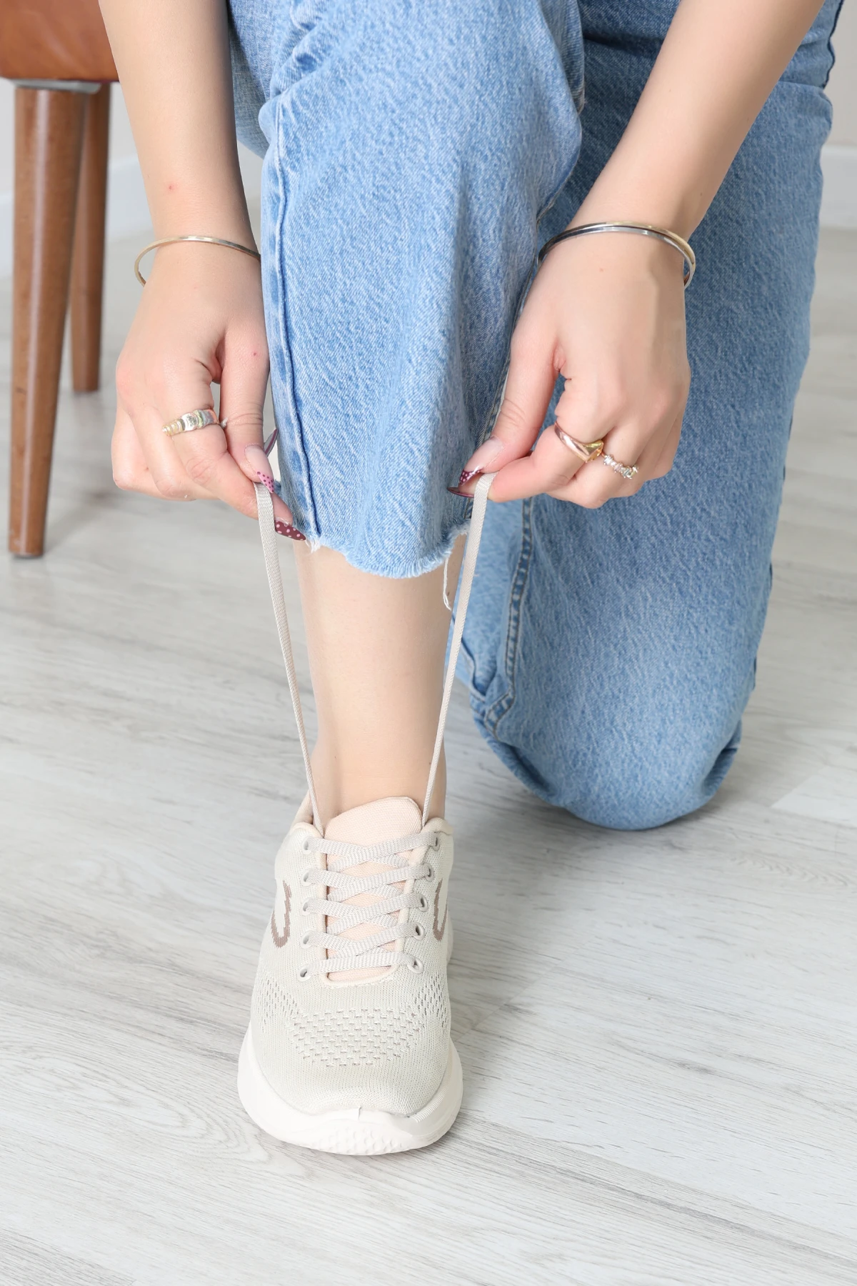 Günlük Spor Ayakkabı Bej - 32486.2082.