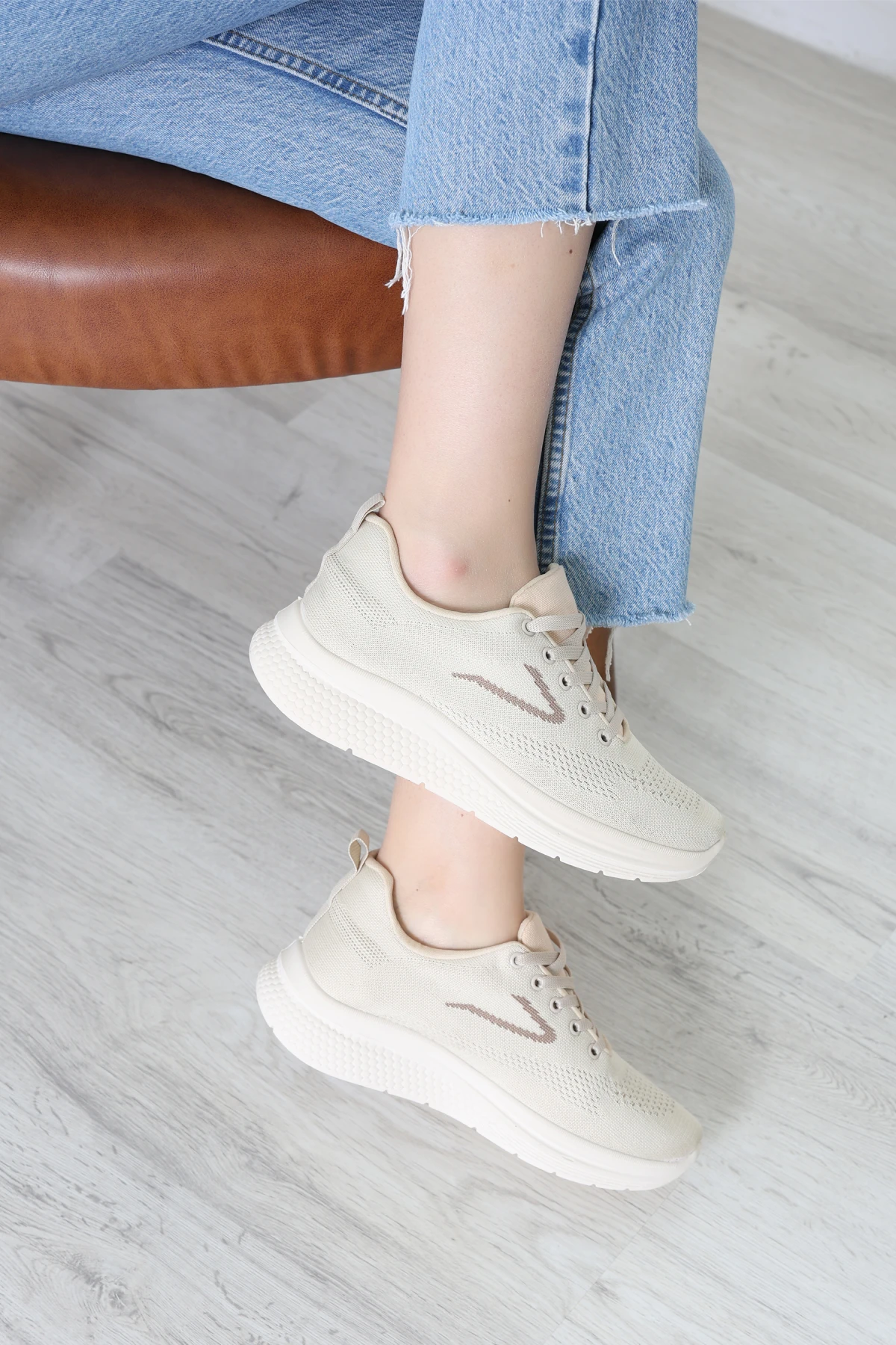 Günlük Spor Ayakkabı Bej - 32486.2082.