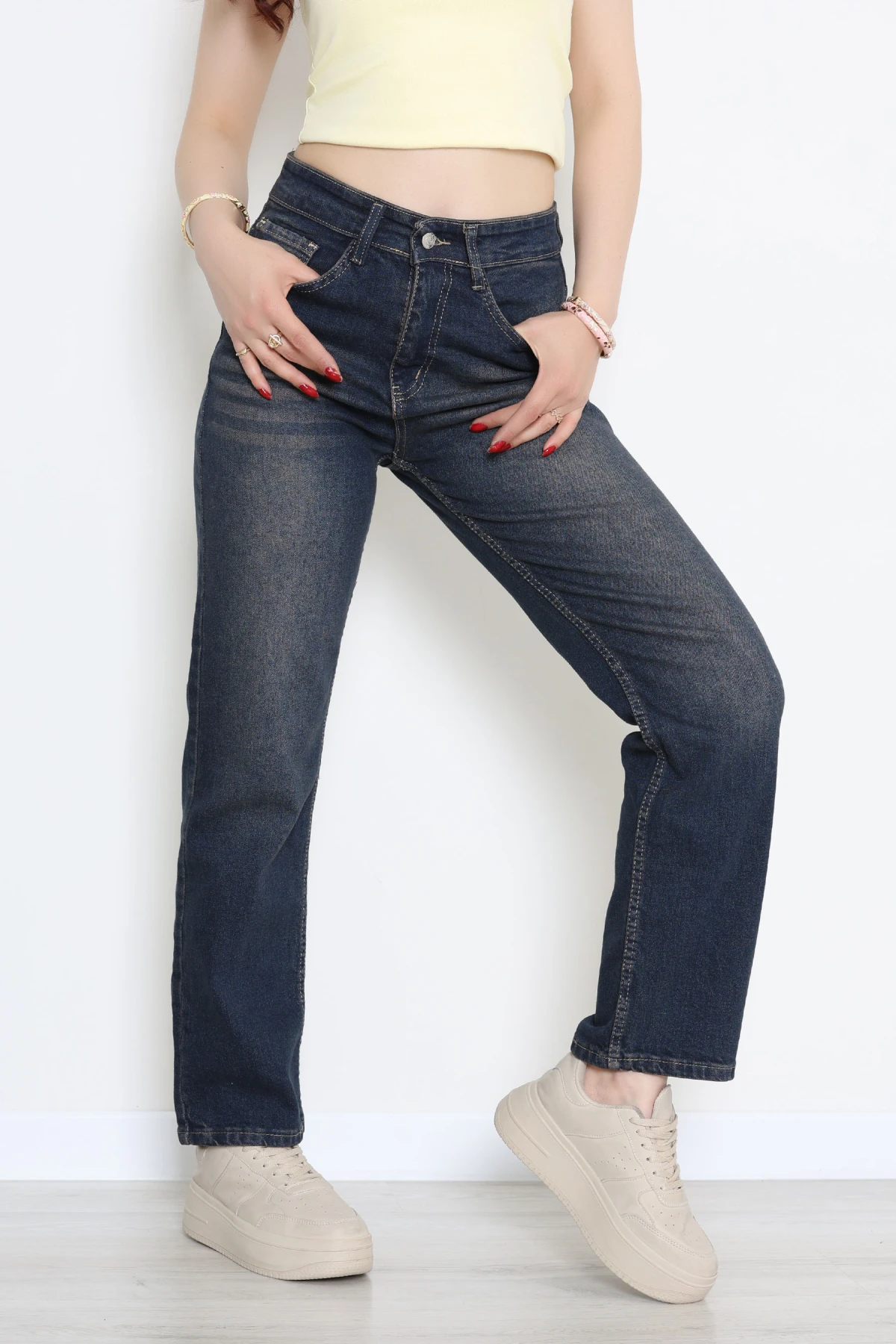 Straight Kot Pantolon Kahvetint - 32554.2059.