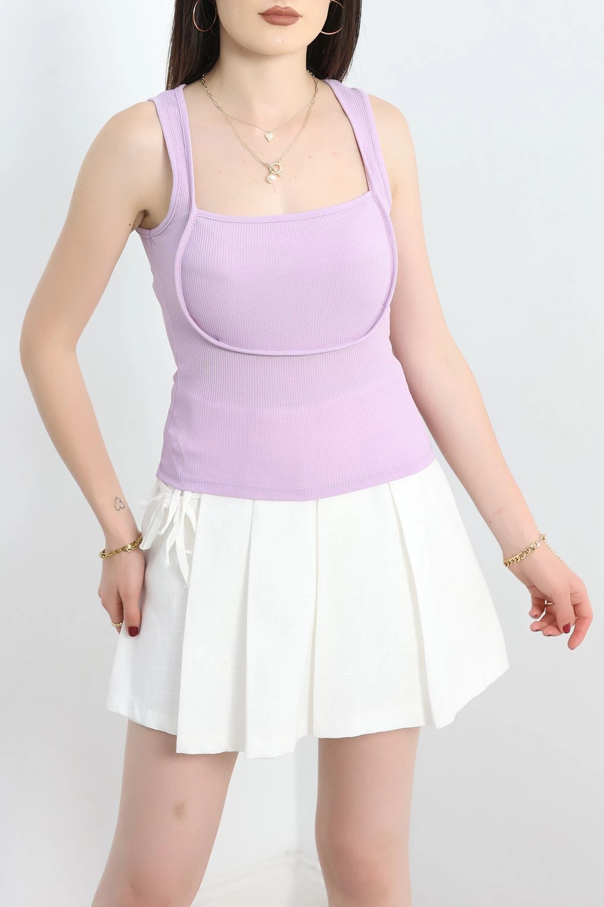 Kare Yaka Fitilli Atlet Lila1 - 3946.1595.