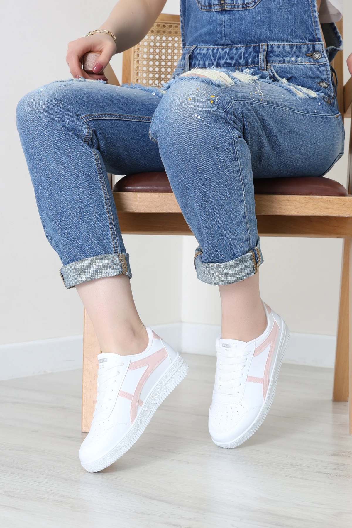 Günlük Spor Ayakkabı Beyazpudra - 40133.264.