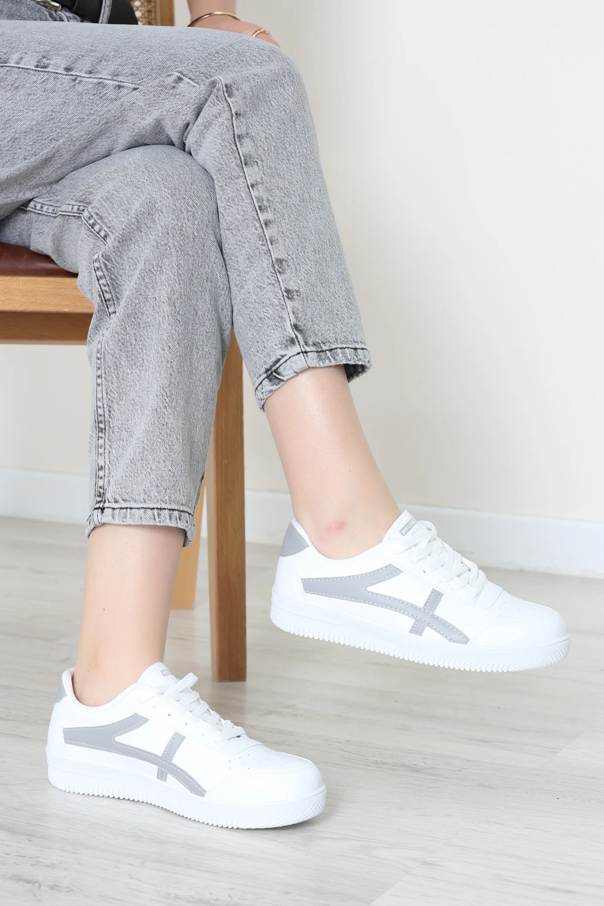 Günlük Spor Ayakkabı Beyazgri - 40133.264.