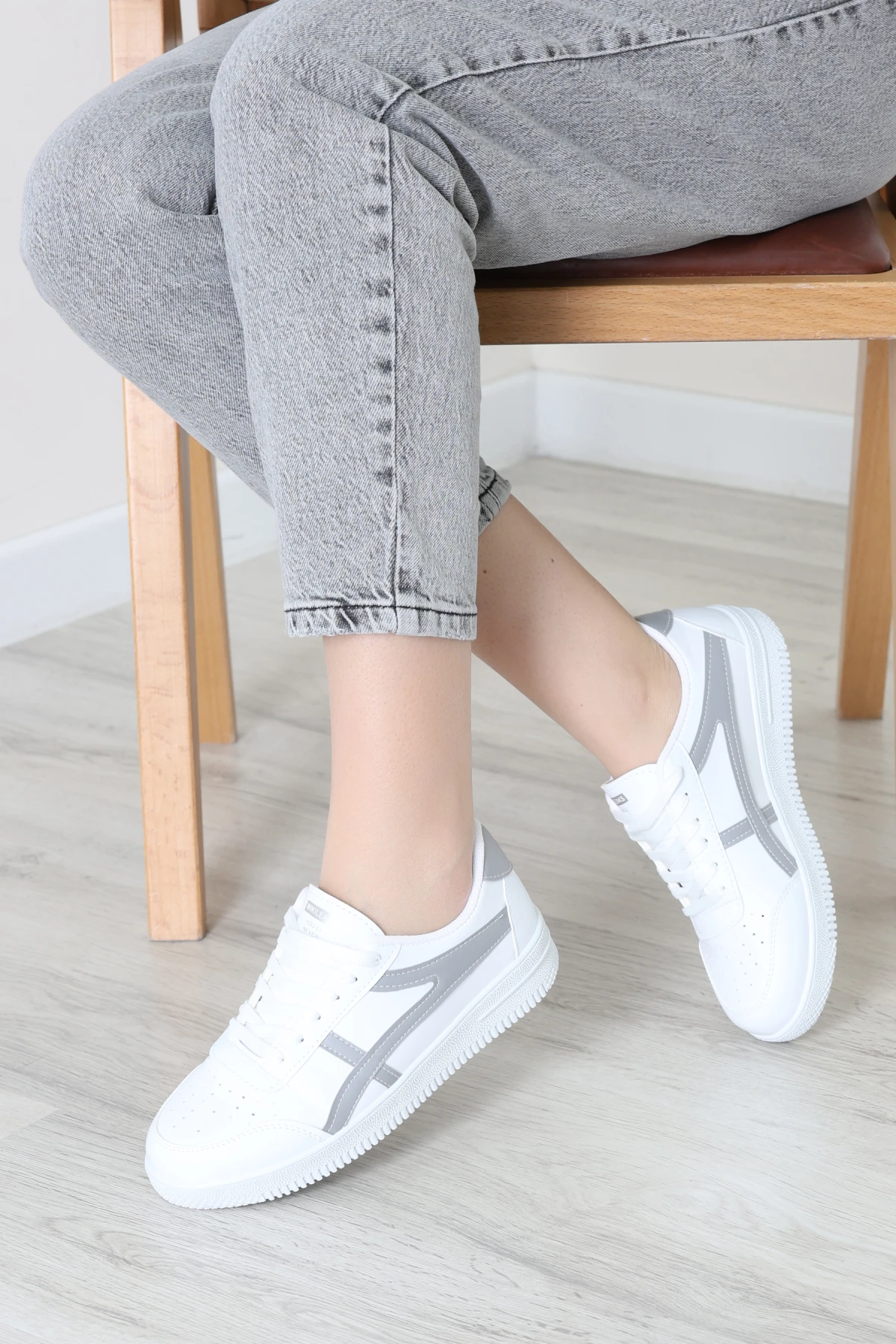 Günlük Spor Ayakkabı Beyazgri - 40133.264.