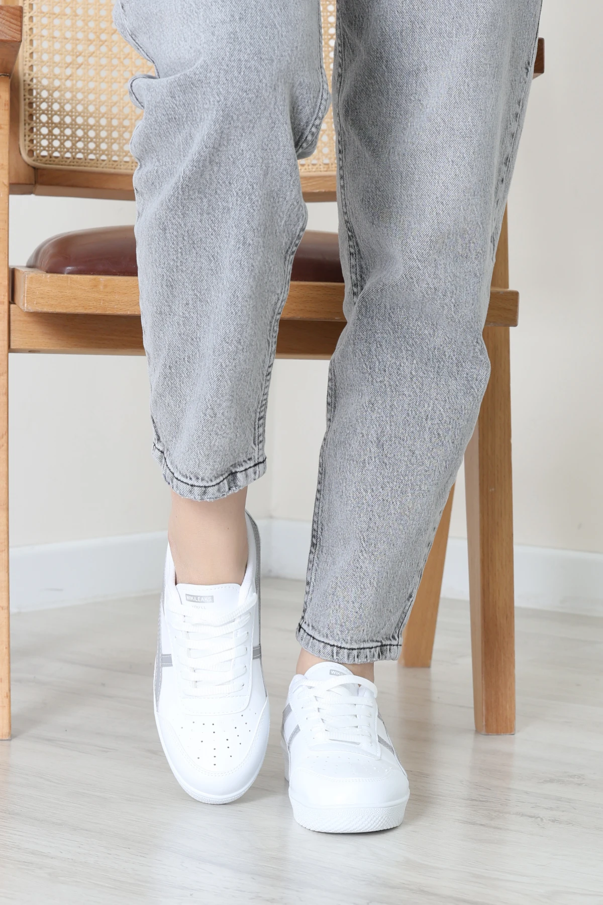 Günlük Spor Ayakkabı Beyazgri - 40133.264.