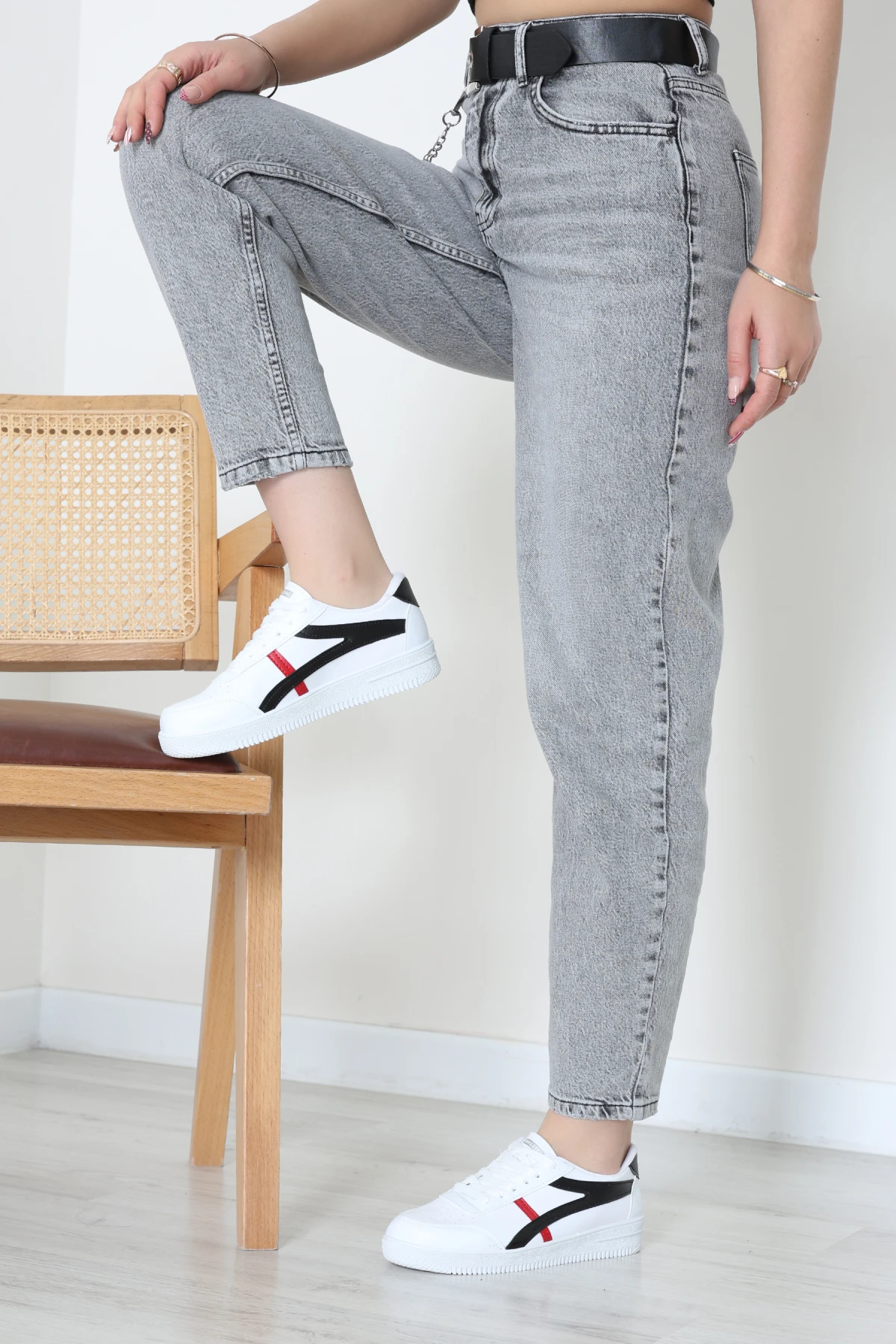 Günlük Spor Ayakkabı Beyazsiyah - 40133.264.