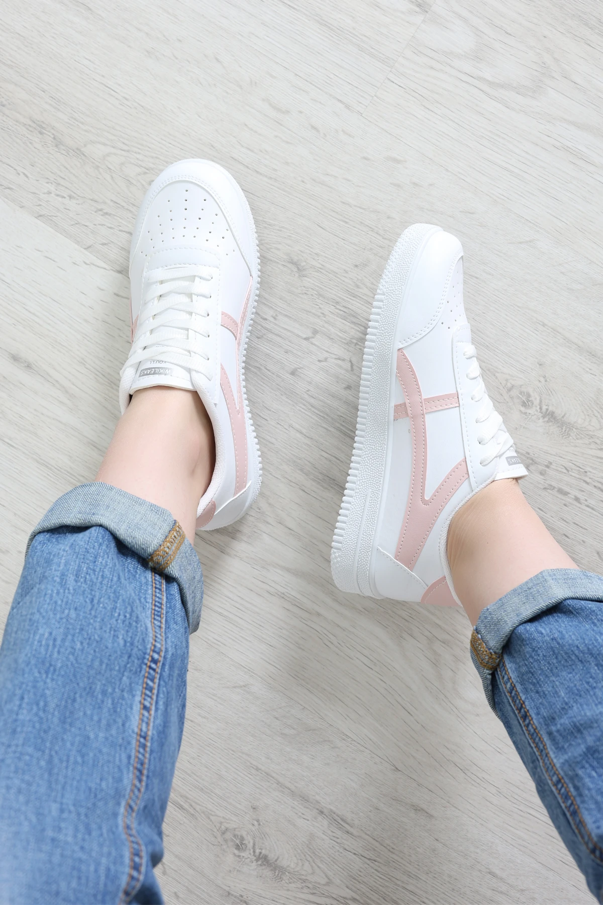 Günlük Spor Ayakkabı Beyazpudra - 40133.264.