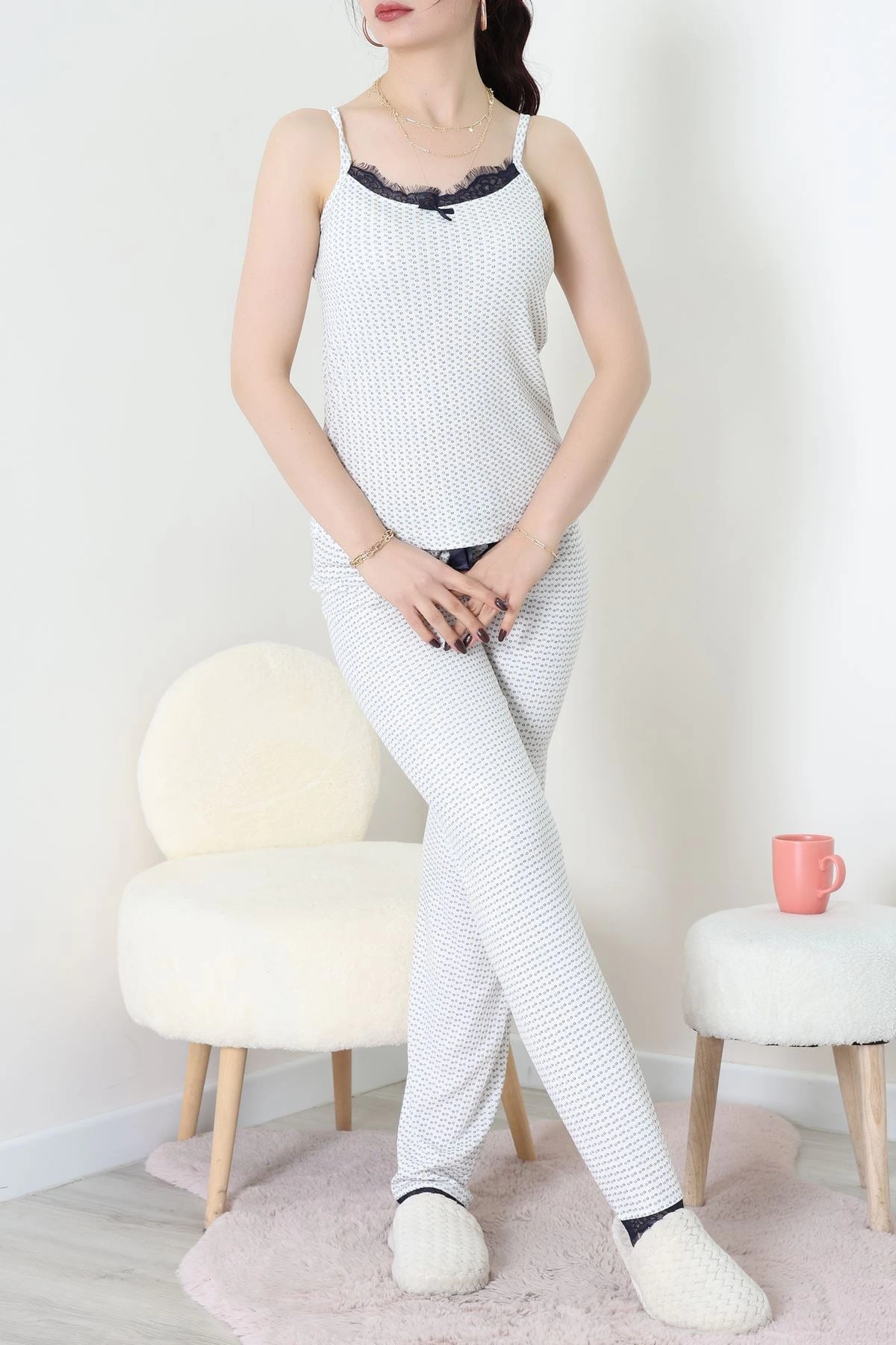 3'Lü Pijama Seti Beyaz - 52170.2123.