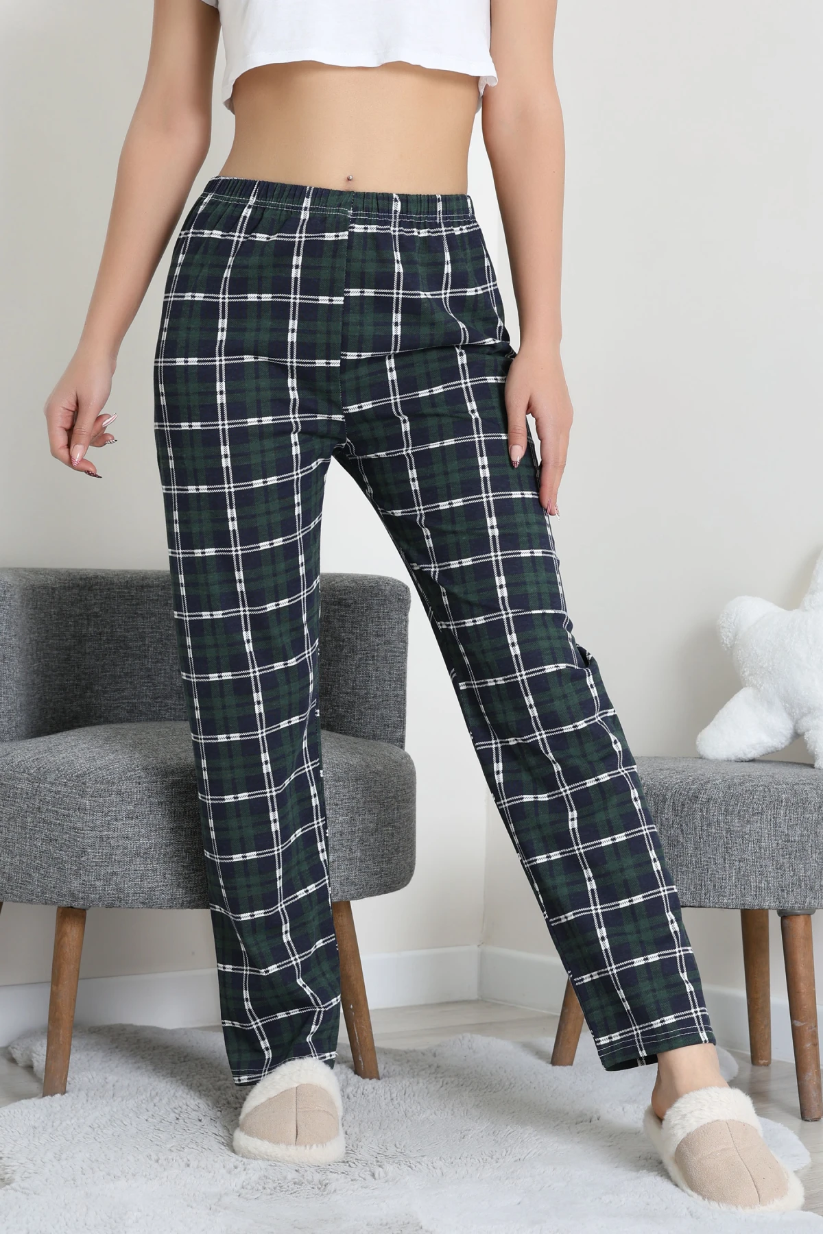 Süprem Pijama Altı Haki - 52255.1929.