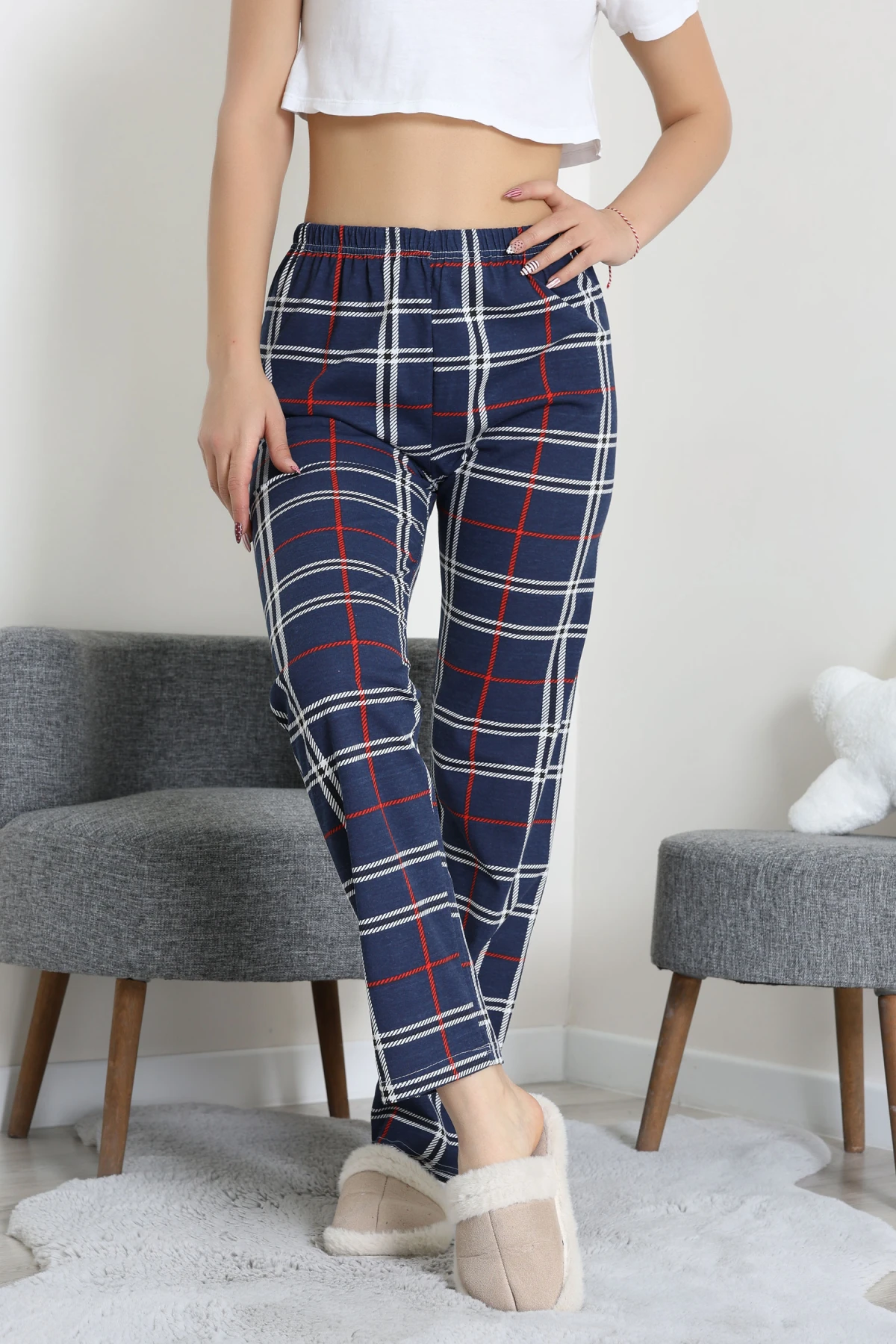 Süprem Pijama Altı Lacivert - 52255.1929.