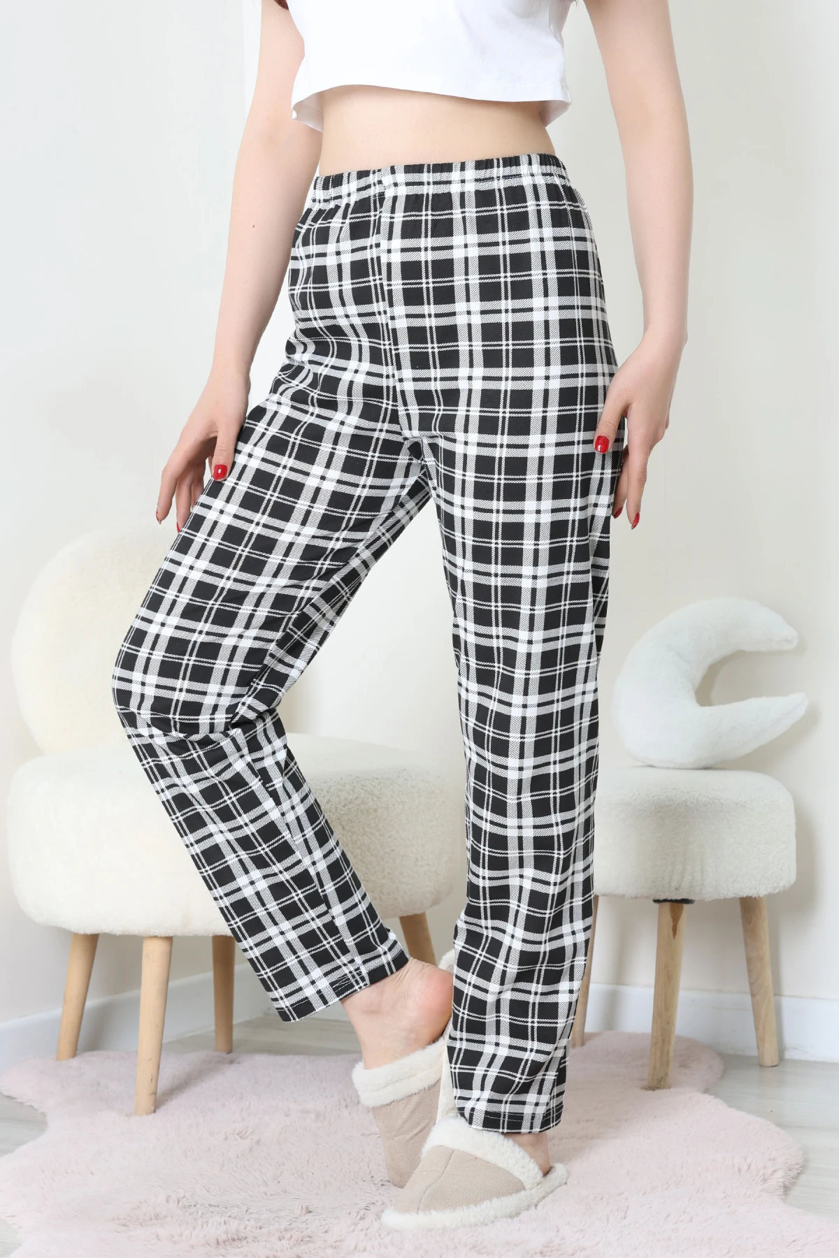 Süprem Pijama Altı Siyah - 52255.1929.