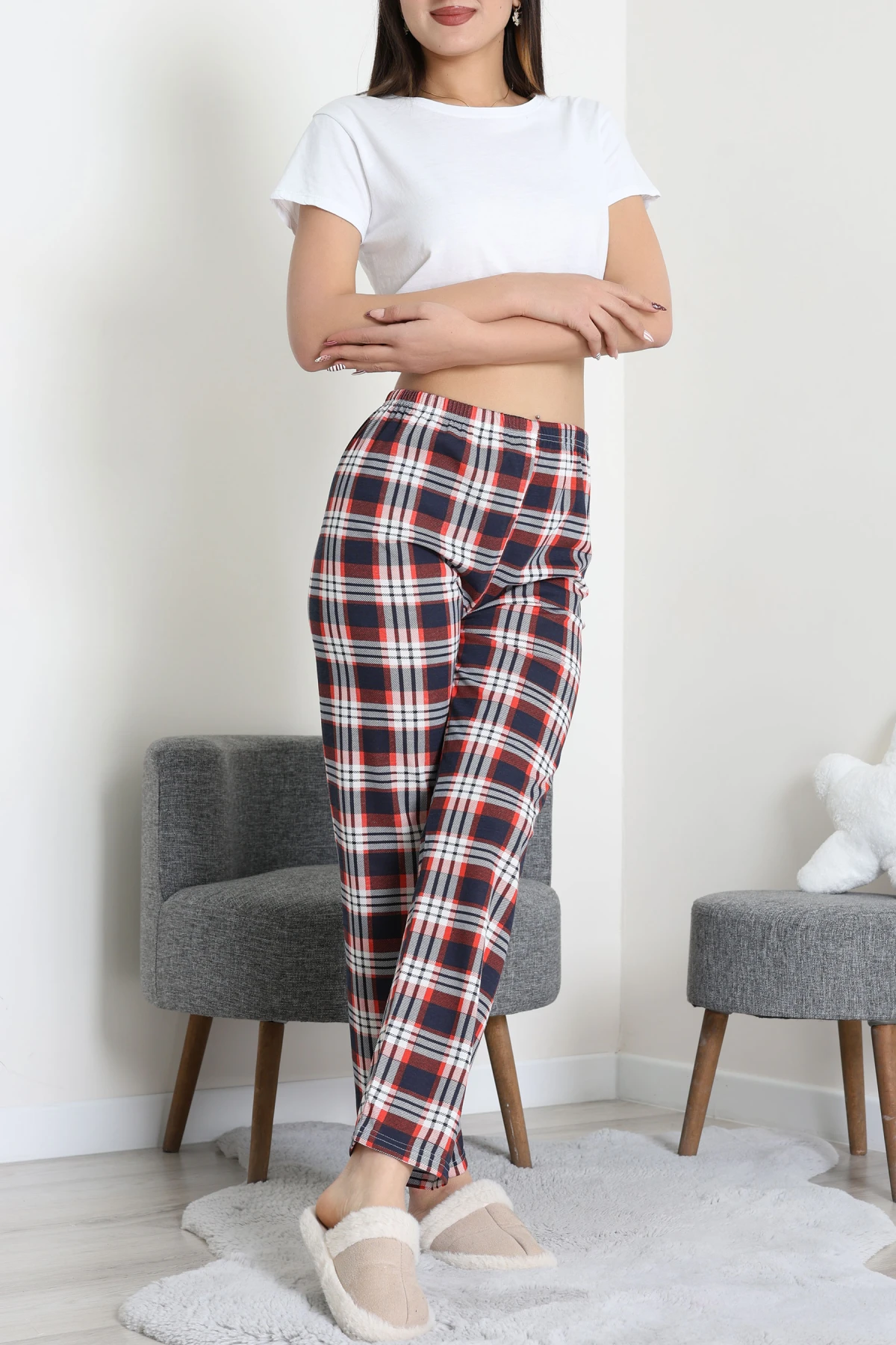 Süprem Pijama Altı Lacivertbeyaz - 52255.1929.