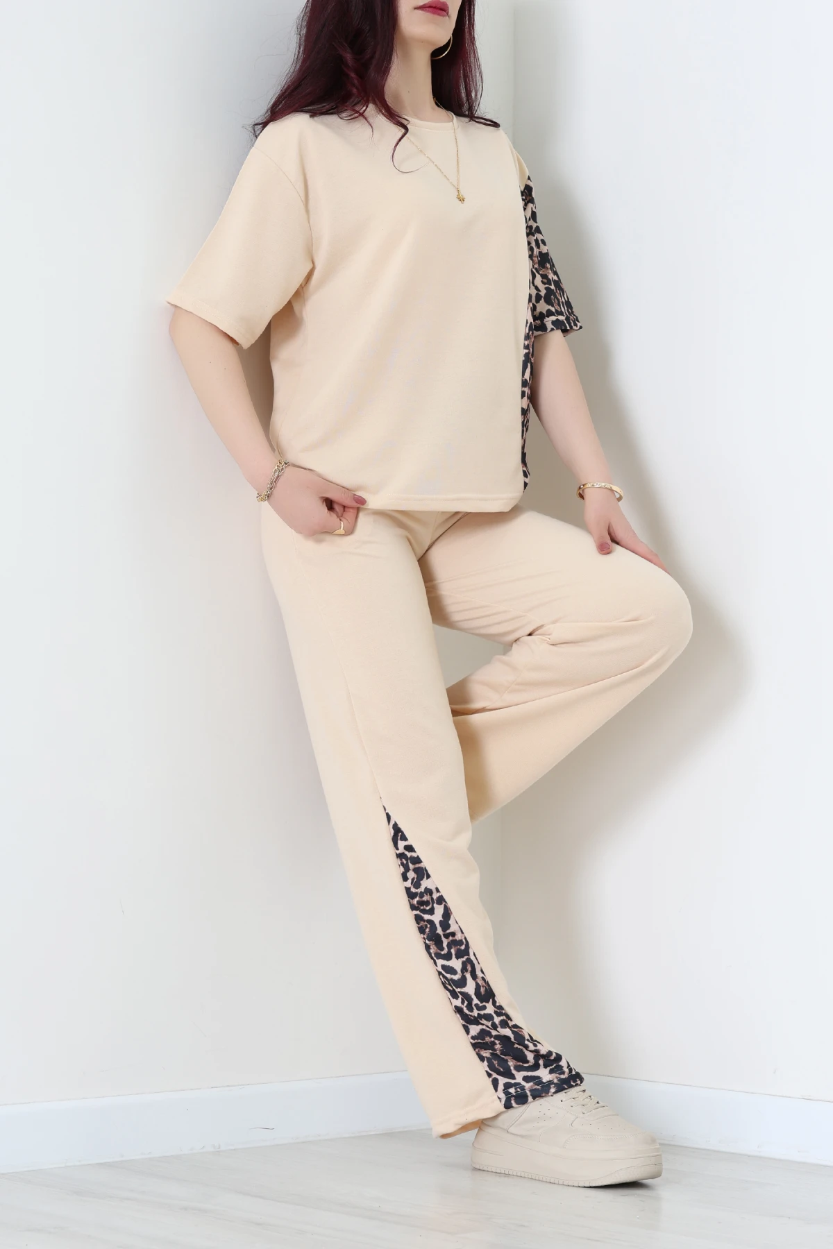 2 İplik Eşofman Takımı Bej - 52267.1005.