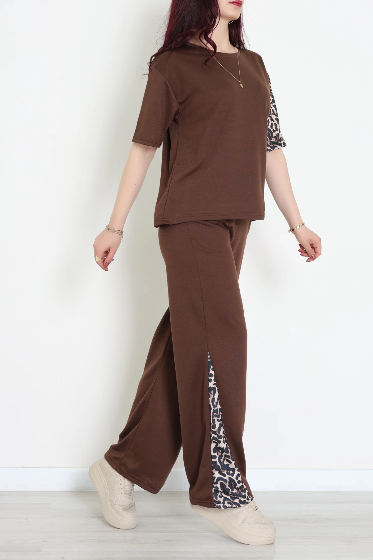 2 İplik Eşofman Takımı Kahve - 52267.1005.