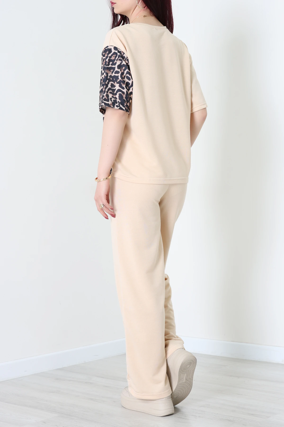 2 İplik Eşofman Takımı Bej - 52267.1005.