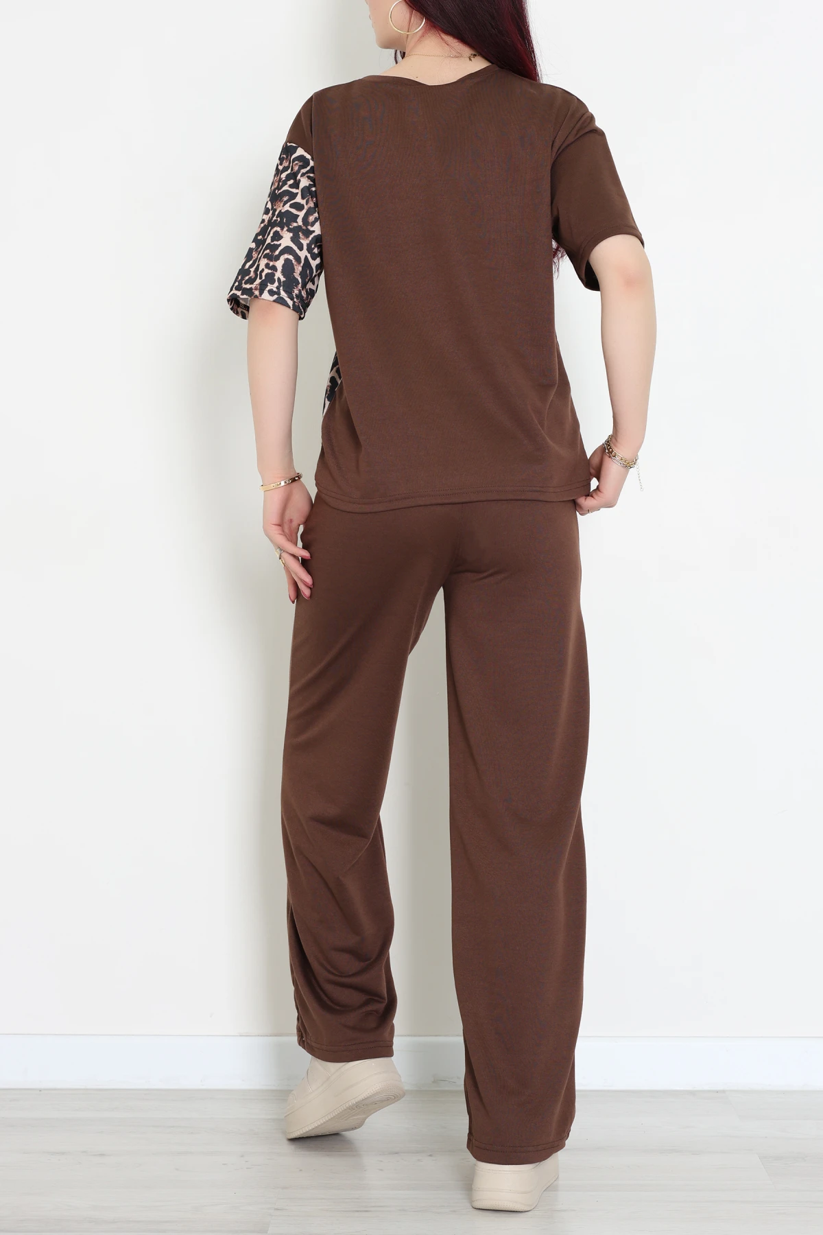 2 İplik Eşofman Takımı Kahve - 52267.1005.