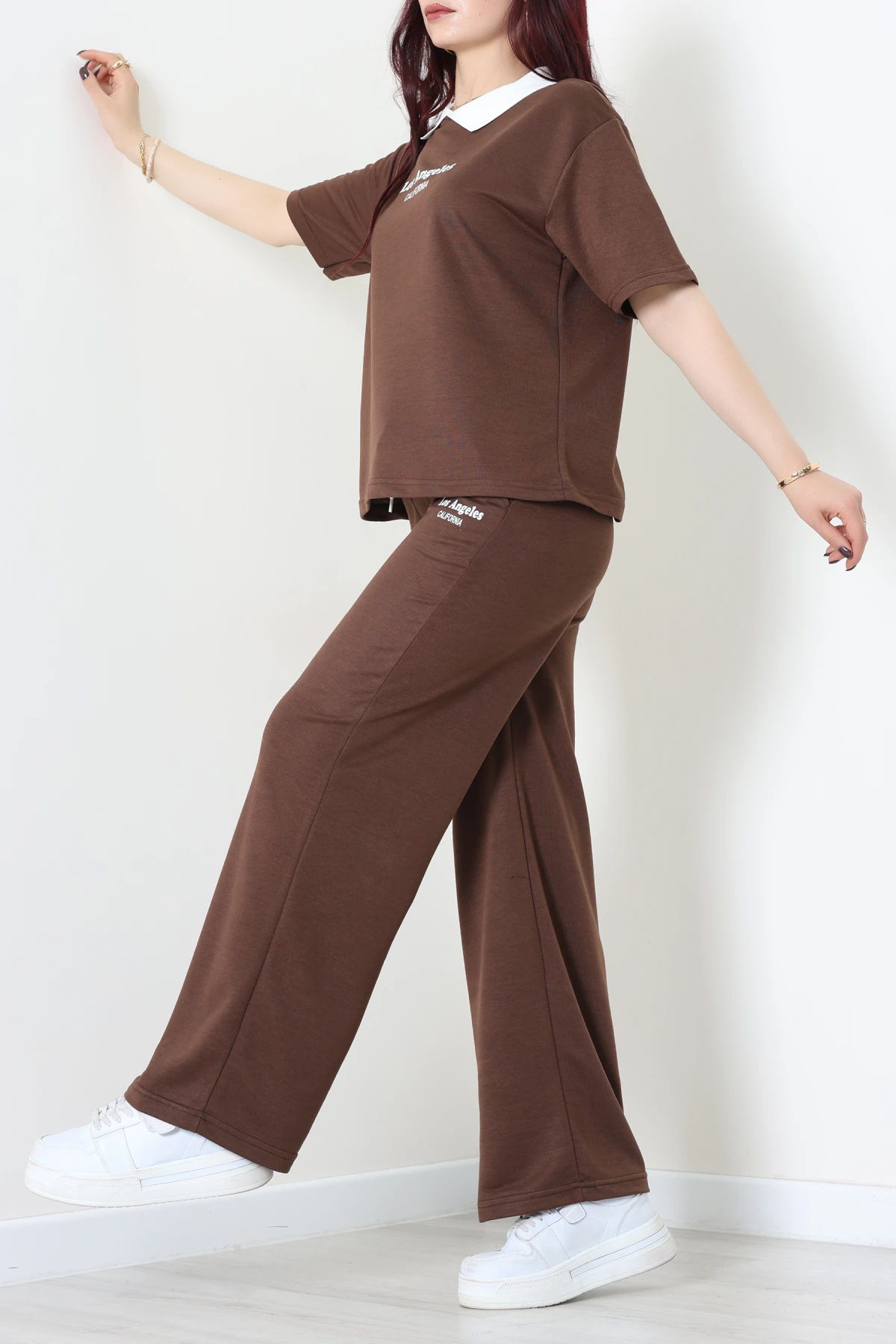 2 İplik Eşofman Takımı Kahve - 52279.1005.