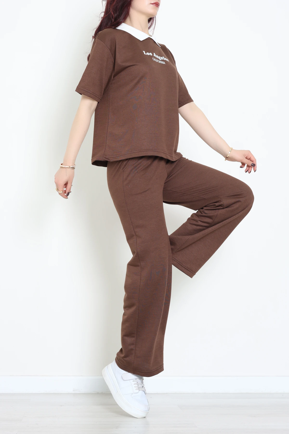 2 İplik Eşofman Takımı Kahve - 52279.1005.