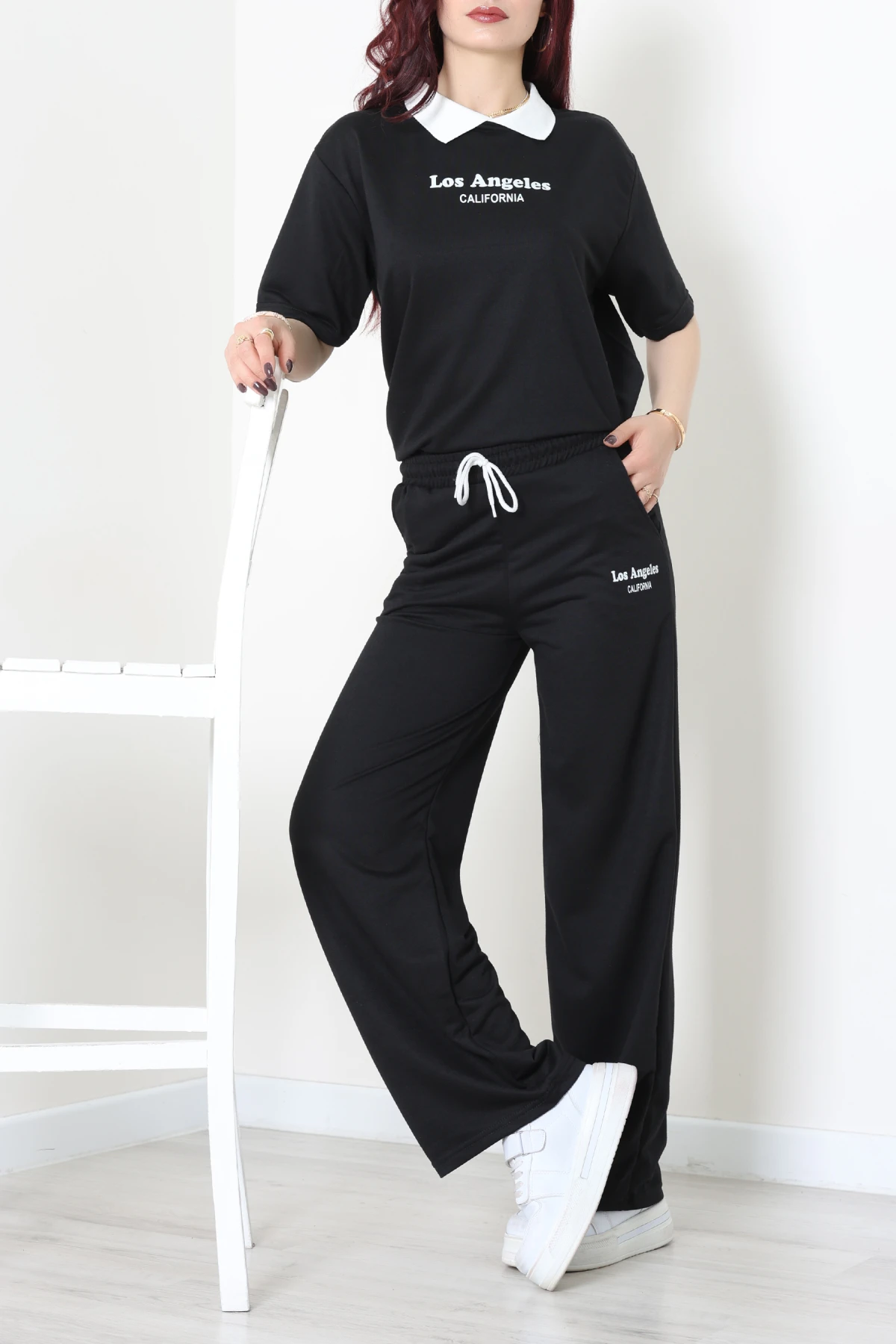 2 İplik Eşofman Takımı Siyah - 52279.1005.